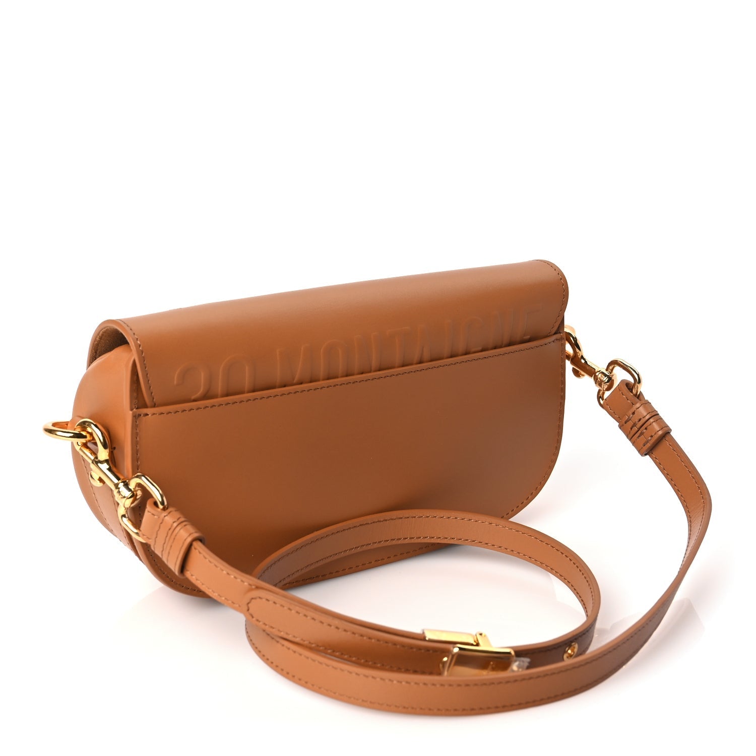Christian Dior Box Calfskin East West Bobby Bag Amber