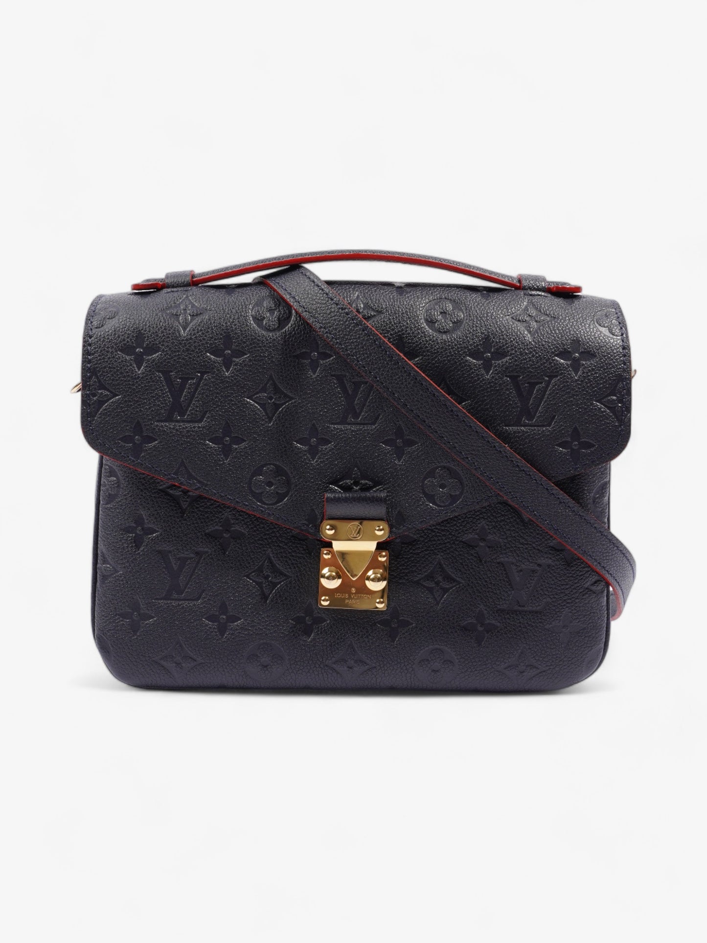 Louis Vuitton Pochette Metis MM Navy Empreinte Leather