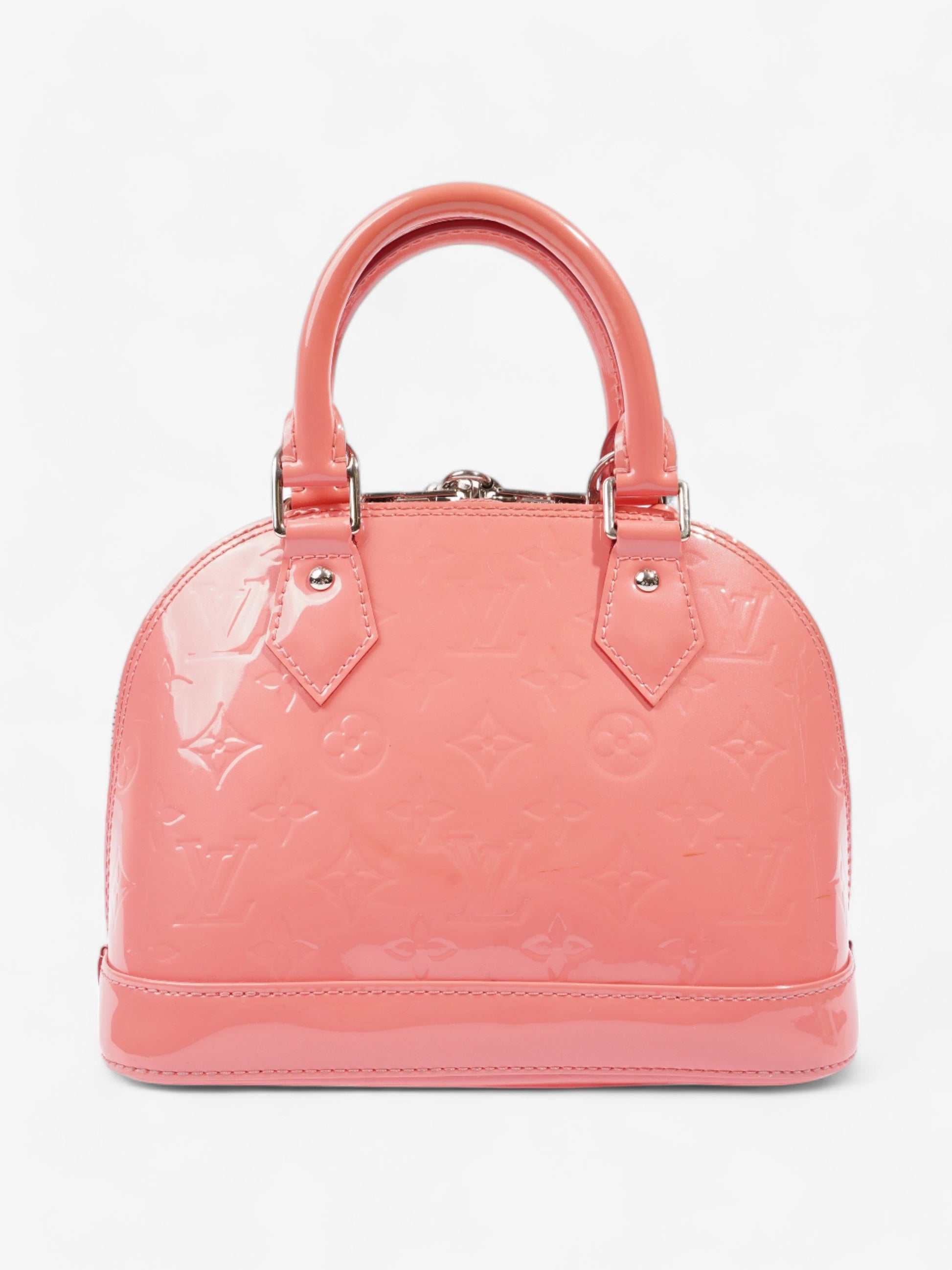 Louis Vuitton Alma BB Pink Vernis Leather