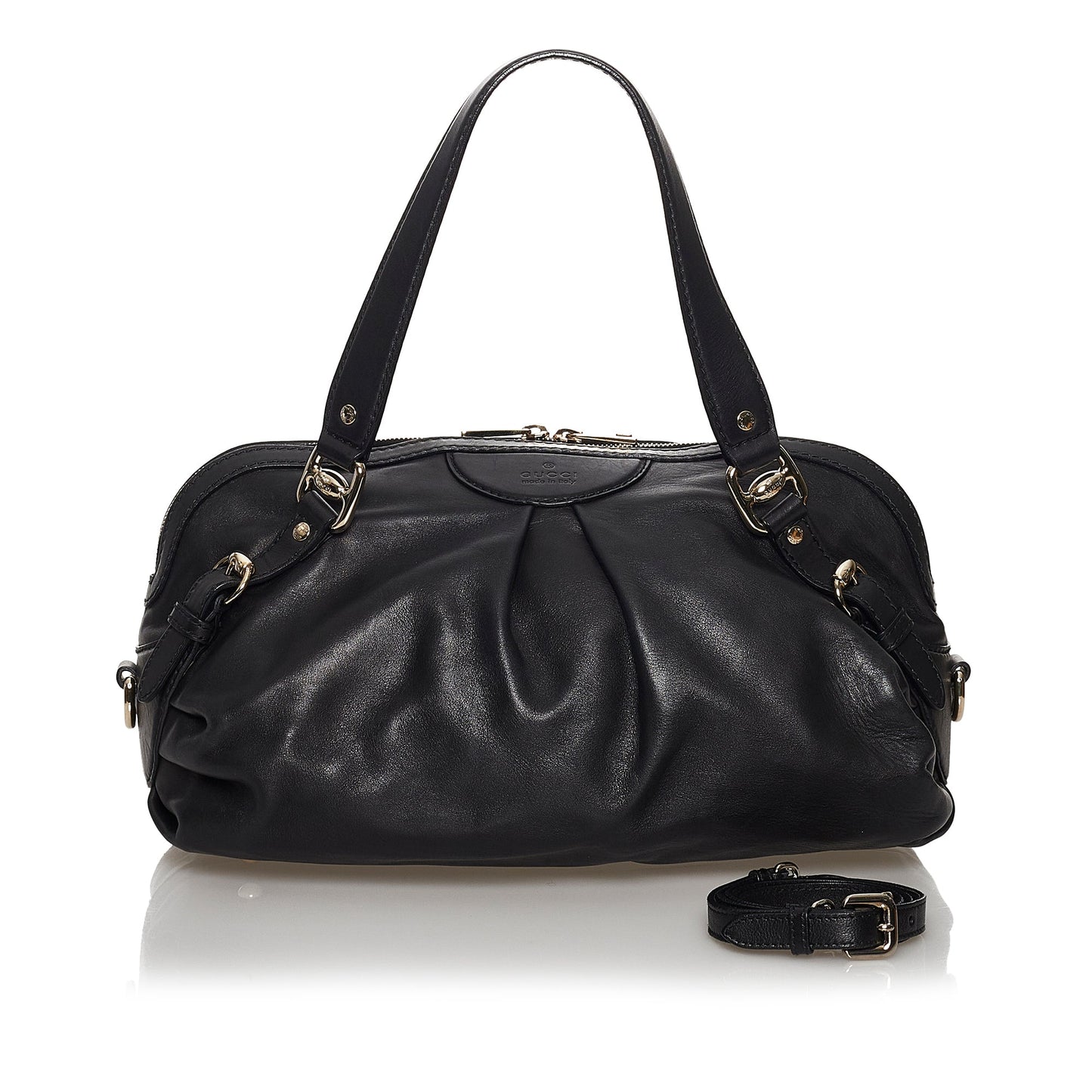 Gucci Leather Satchel Style 11