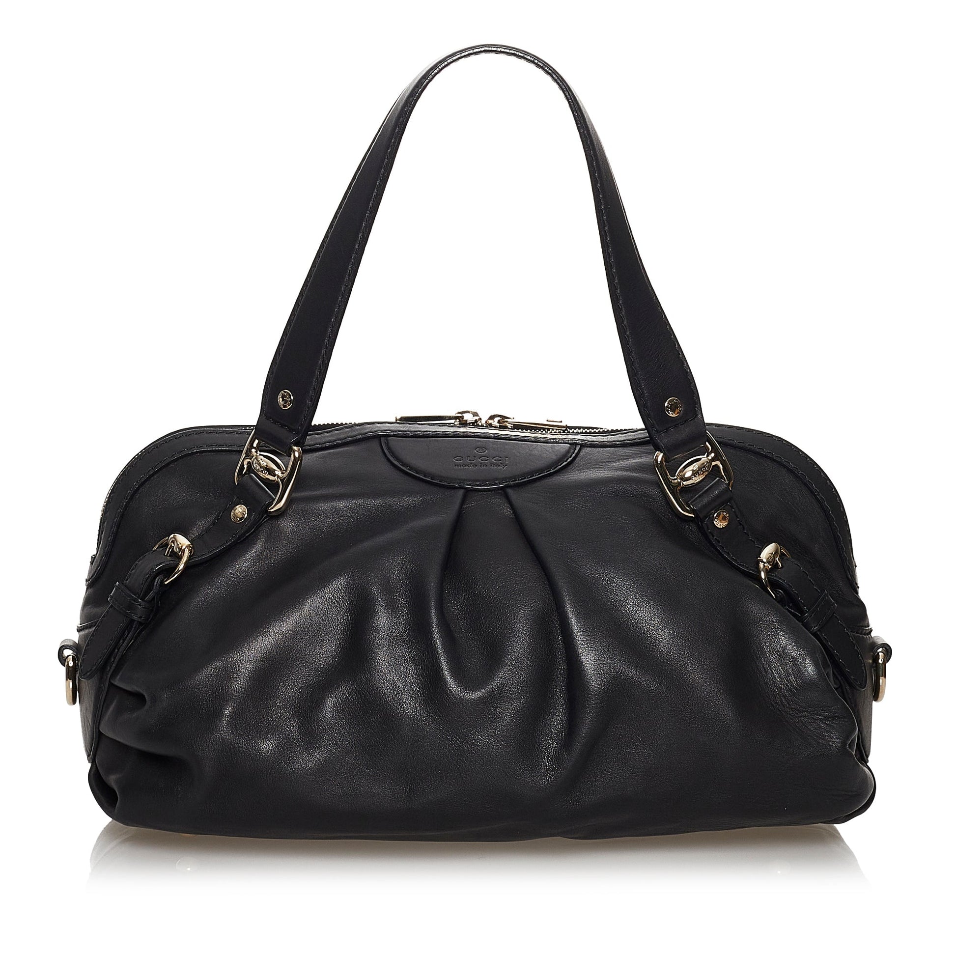 Gucci Leather Satchel Style 11
