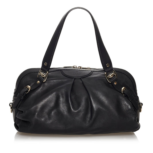 Gucci Leather Satchel Style 11