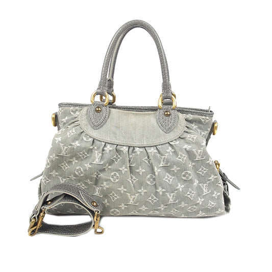 Gray Louis Vuitton Monogram Neo Cabby MM Satchel Crossbody