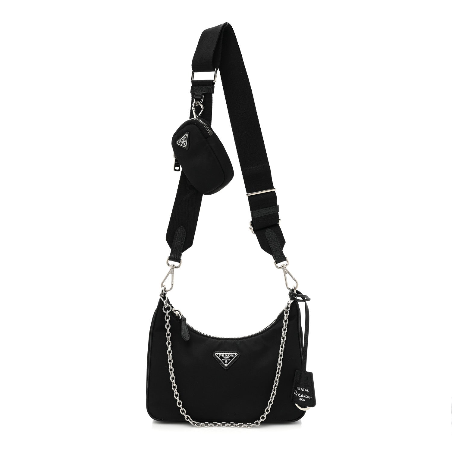 PRADA NYLON RE-EDITION 2005 CROSSBODY BAG