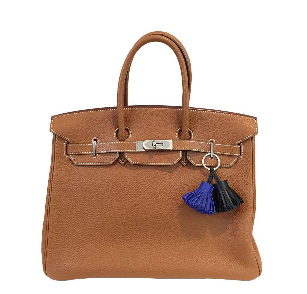 HermesBirkin 35 Gold Clemence PHW