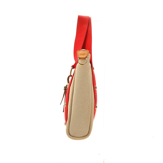 LOUIS VUITTON Handbag in Beige Fabric