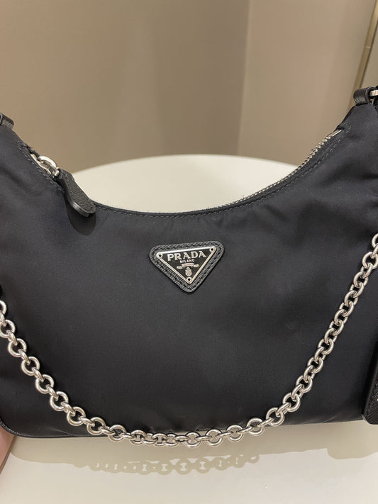 Prada Re-Edition Re-Nylon Bag Black