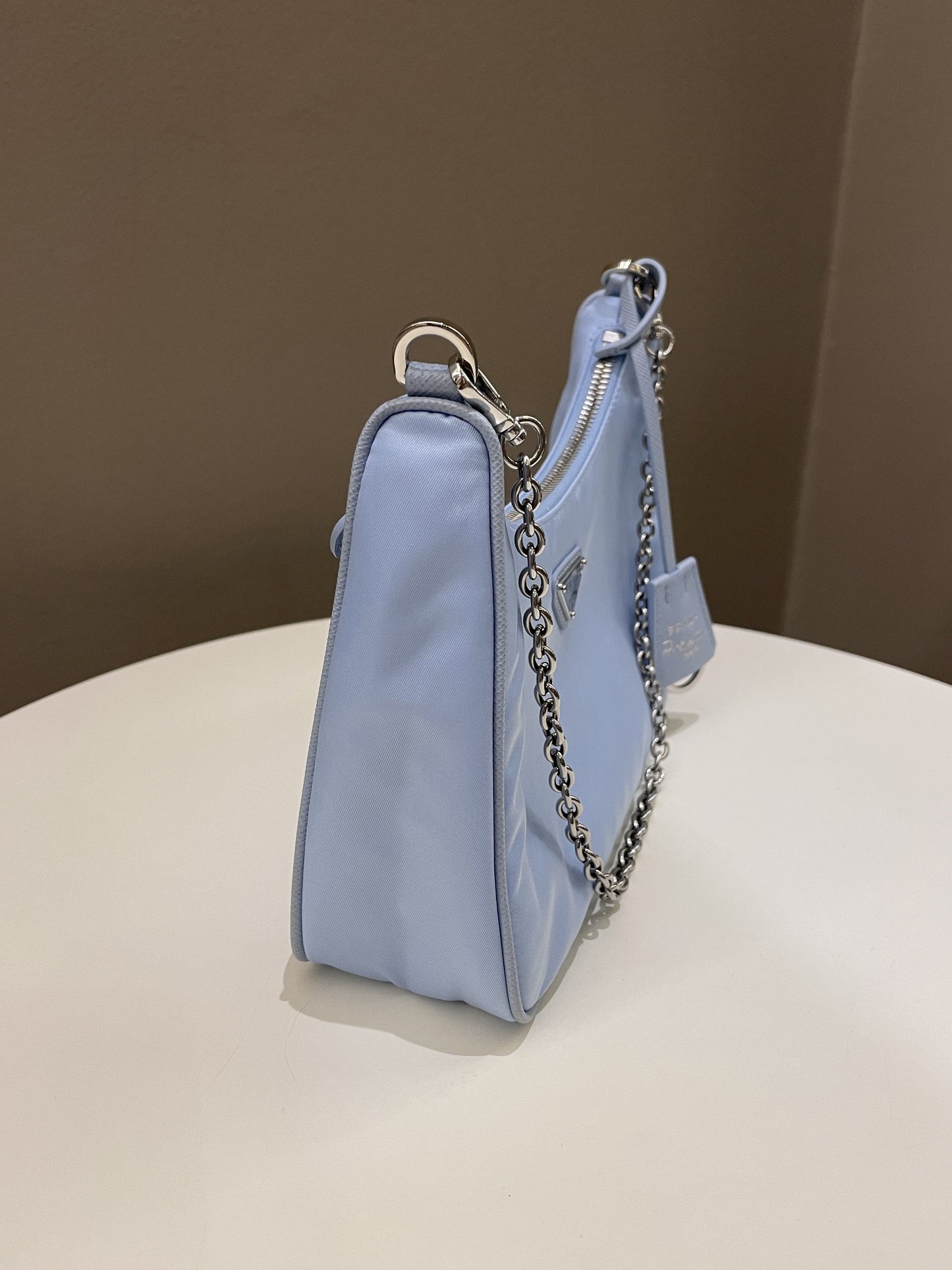 Prada Re-Edition Nylon Bag Sky Blue Nylon