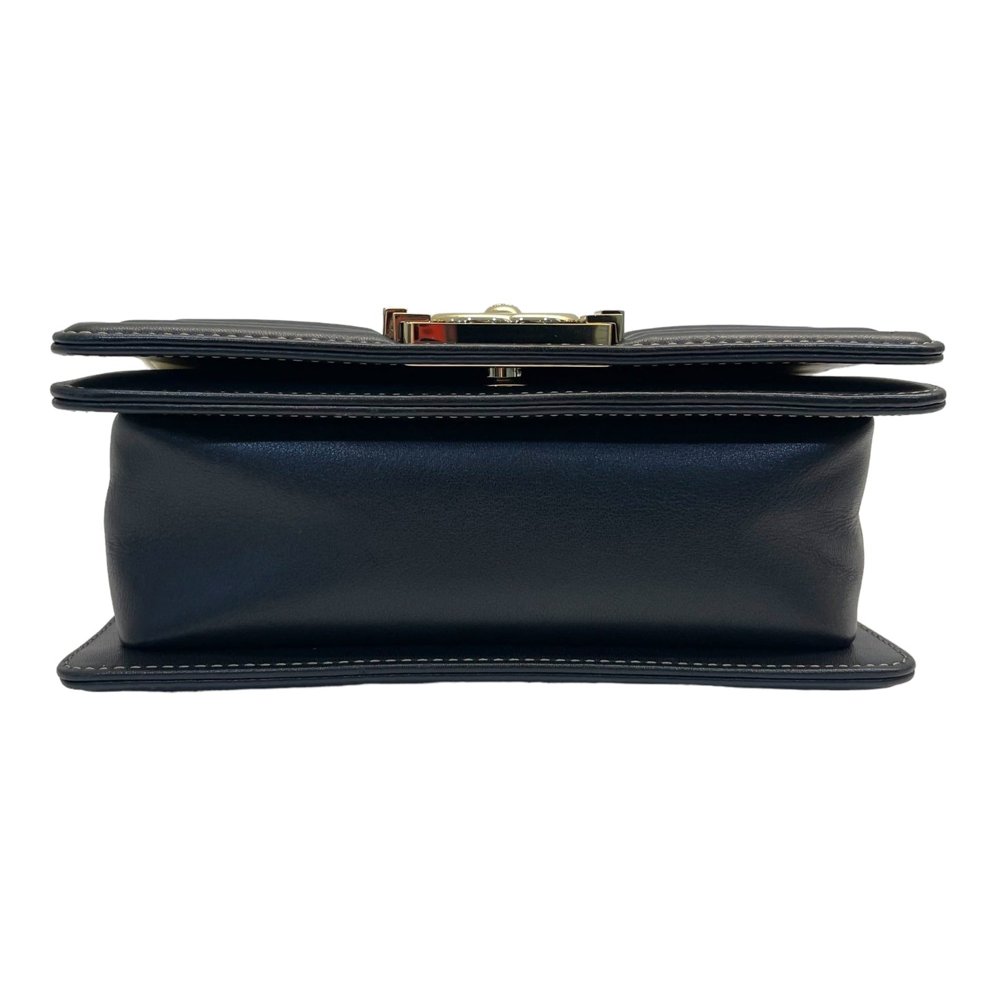 Chanel Boy Black Metallic Gold Bi color Small Bag