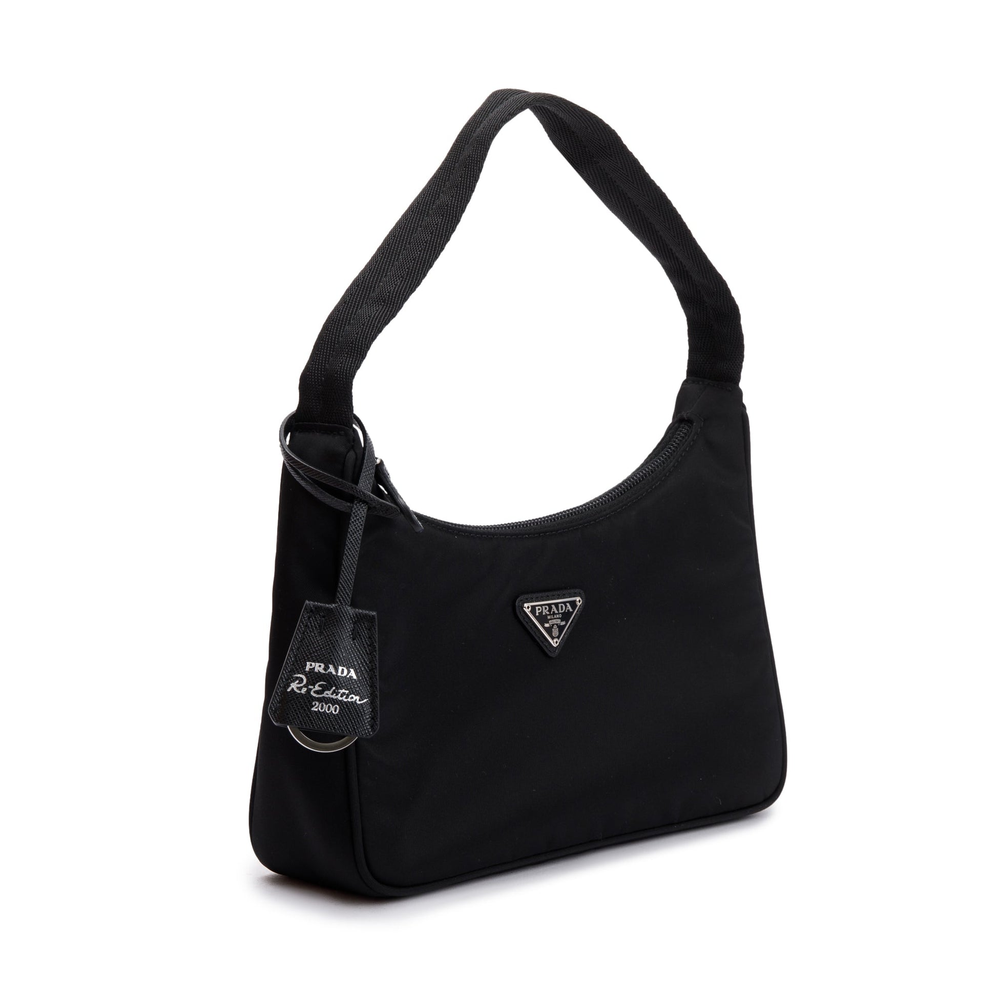 Prada 2021 Black Re-Edition 2000 Re-Nylon Mini Bag