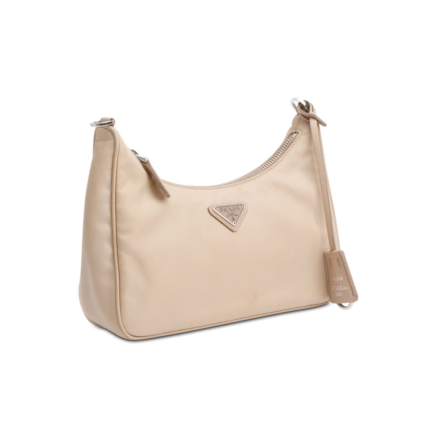 Prada Beige Re-Edition 2005 Re-Nylon Shoulder Bag
