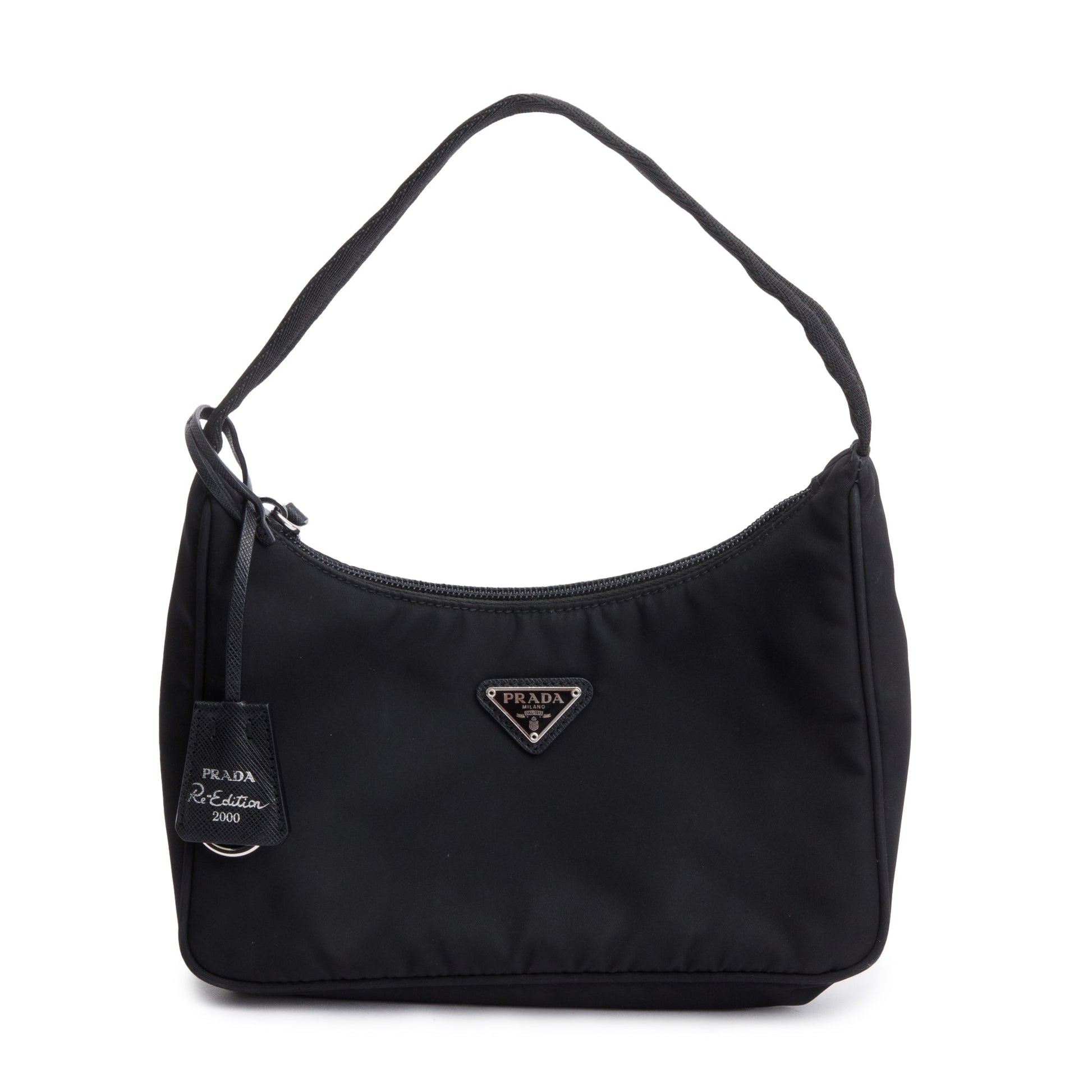 Prada Black Re-Edition 2000 Re-Nylon Mini Bag