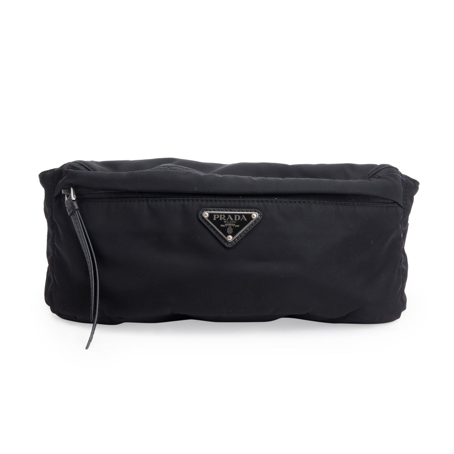 Prada Black Tessuto Nylon Montagne Belt Bag