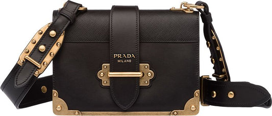 Prada Leather Cahier Bag