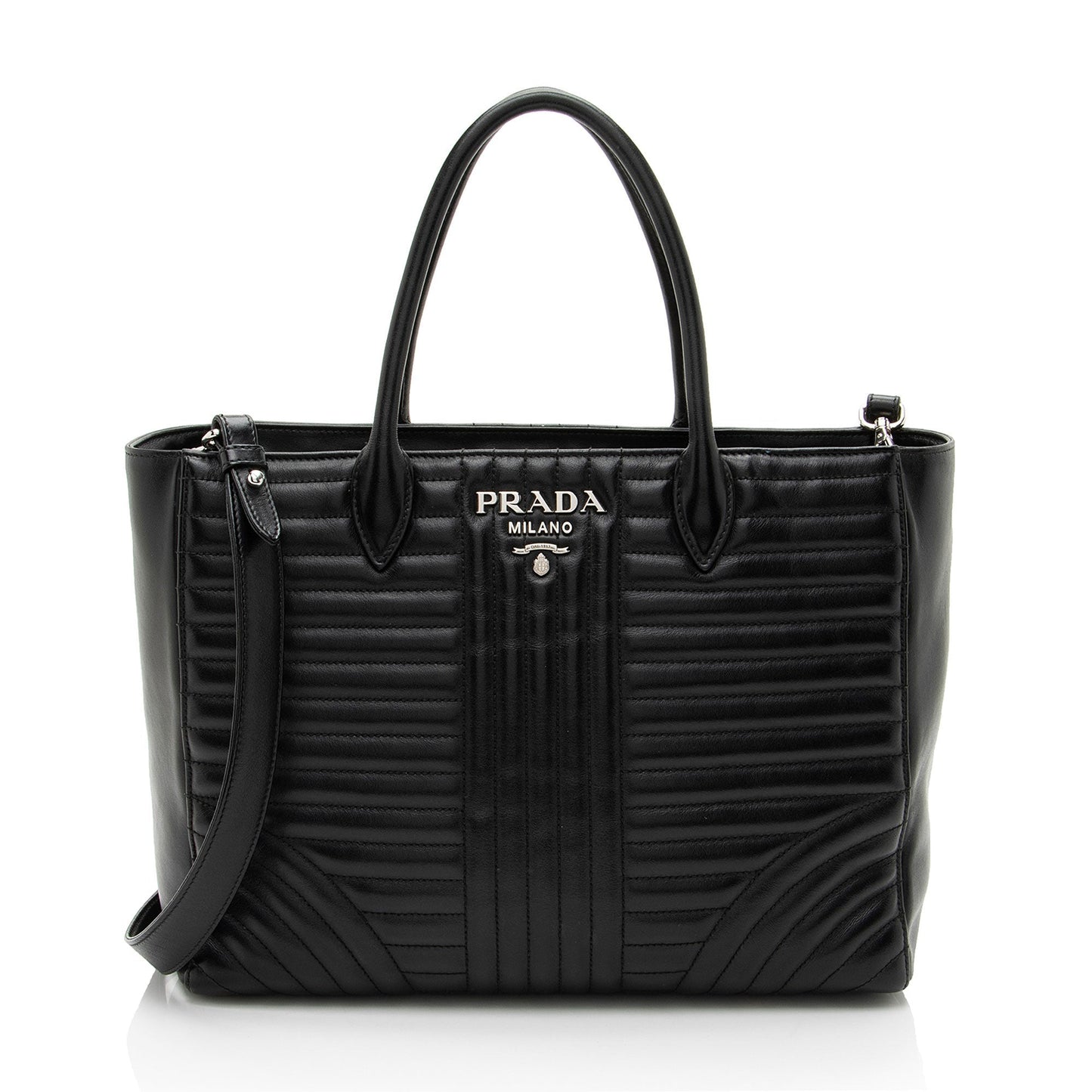 Prada Calfskin Diagramme Tote