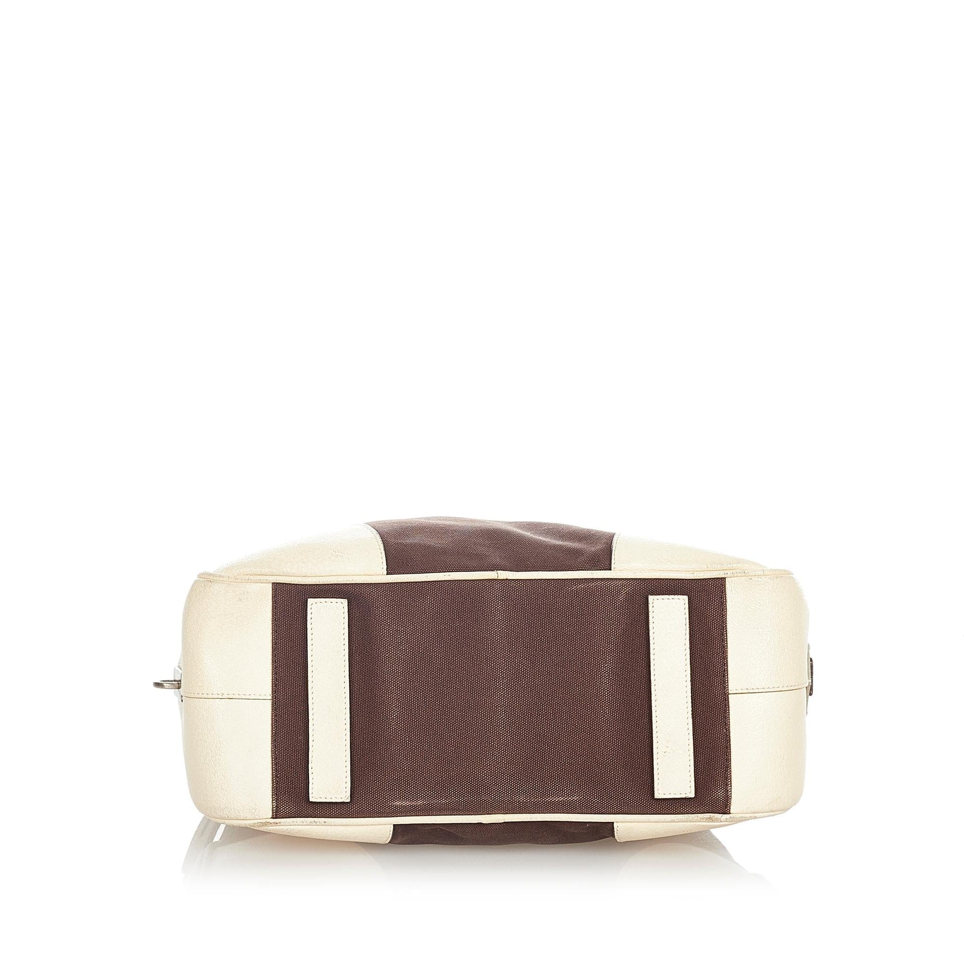 Prada Canapa Bauletto Handbag (SHG-33661)
