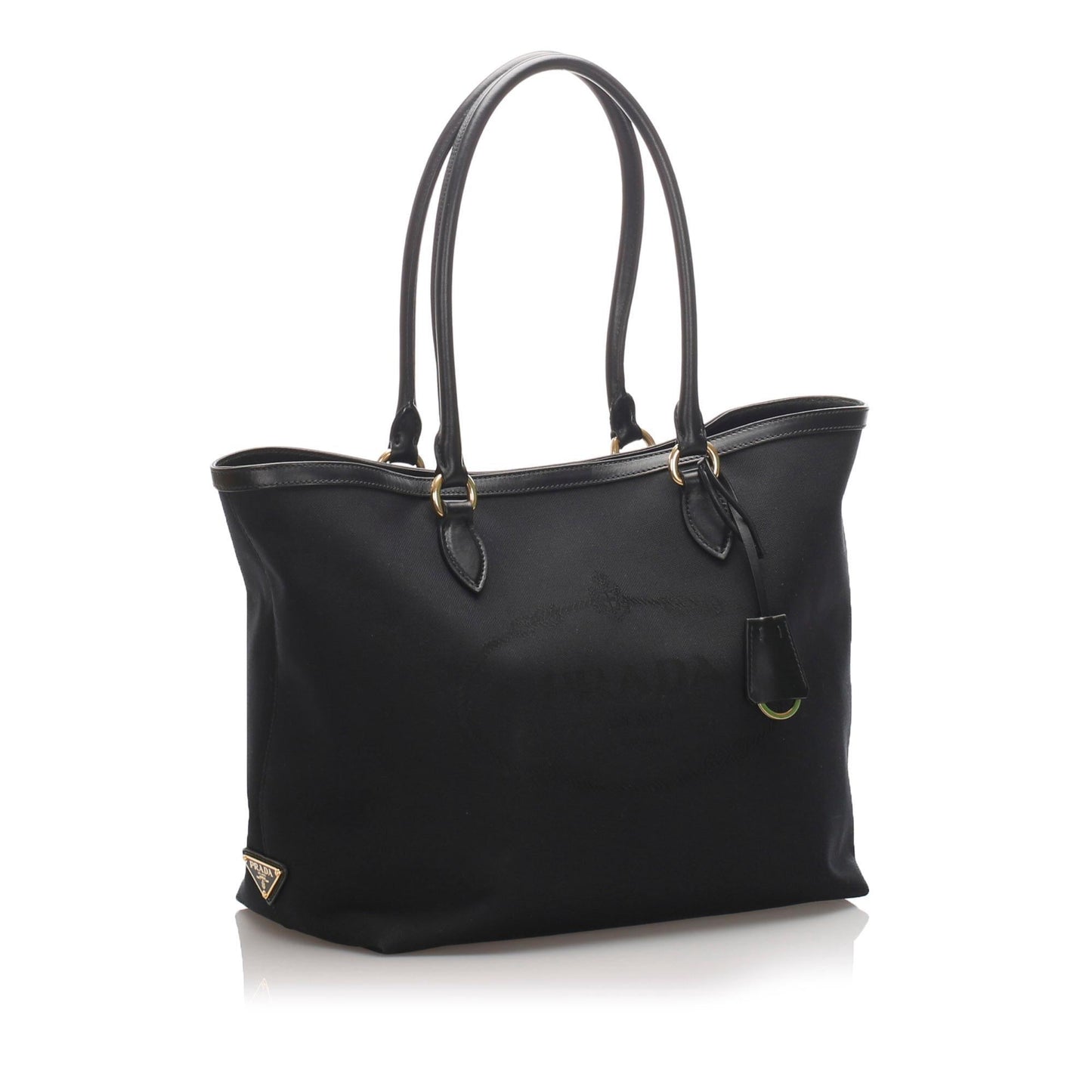 Prada Canapa Canvas Tote  