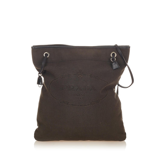 Prada Canapa Canvas Tote Bag (SHG-31801)