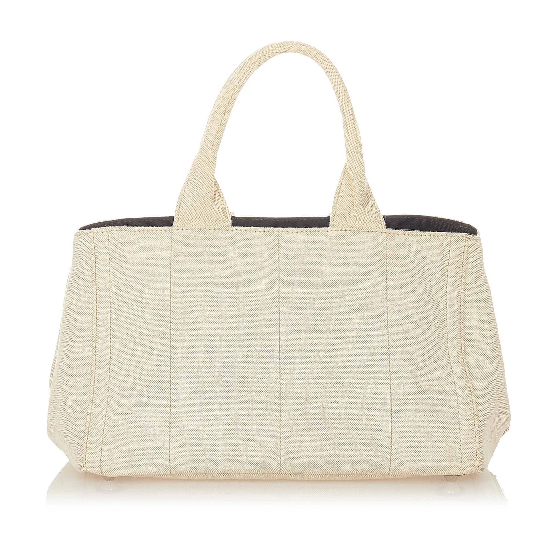 Prada Canapa Floral Handbag (SHG-w98wZo)
