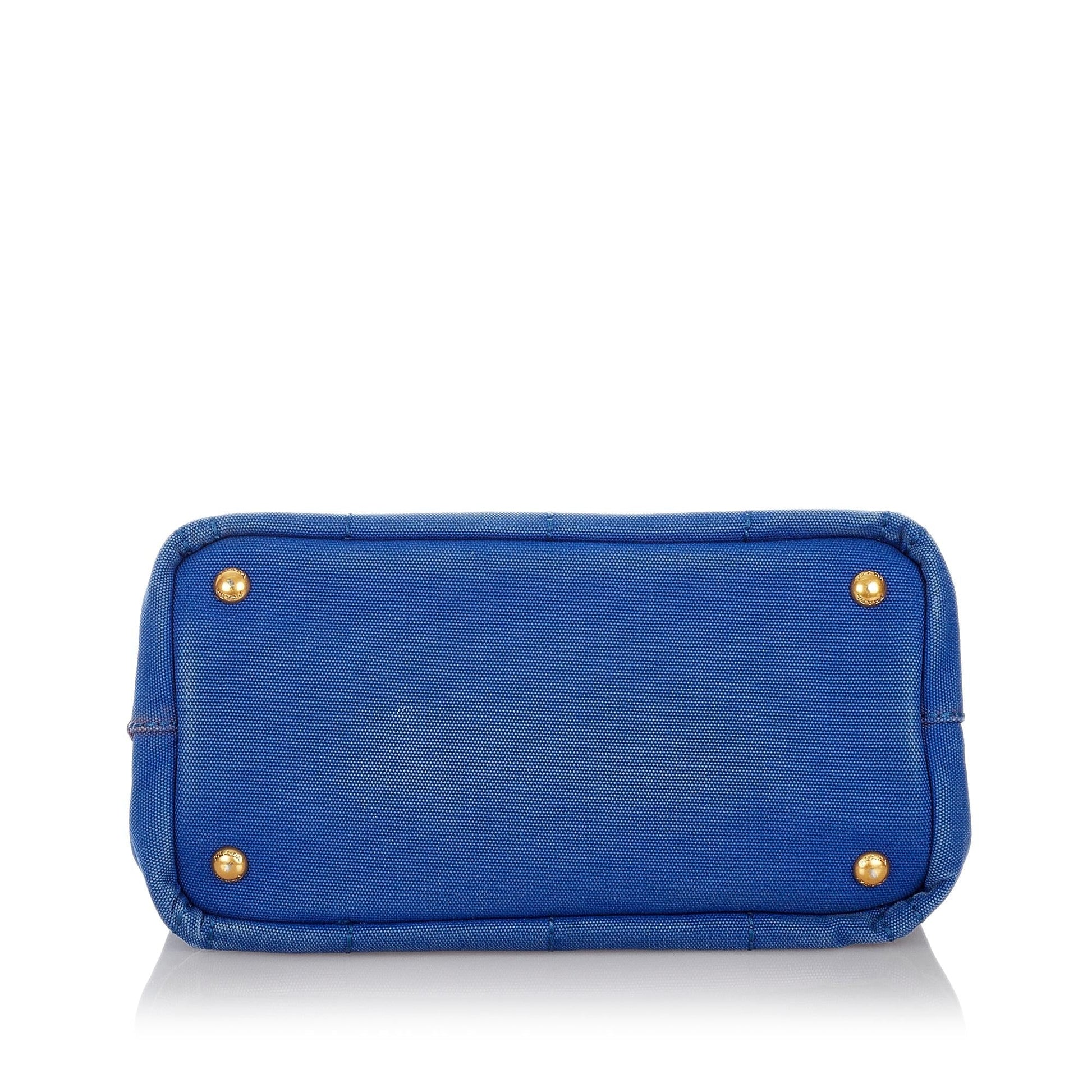 Prada Canapa Logo Canvas Handbag (SHG-27070)