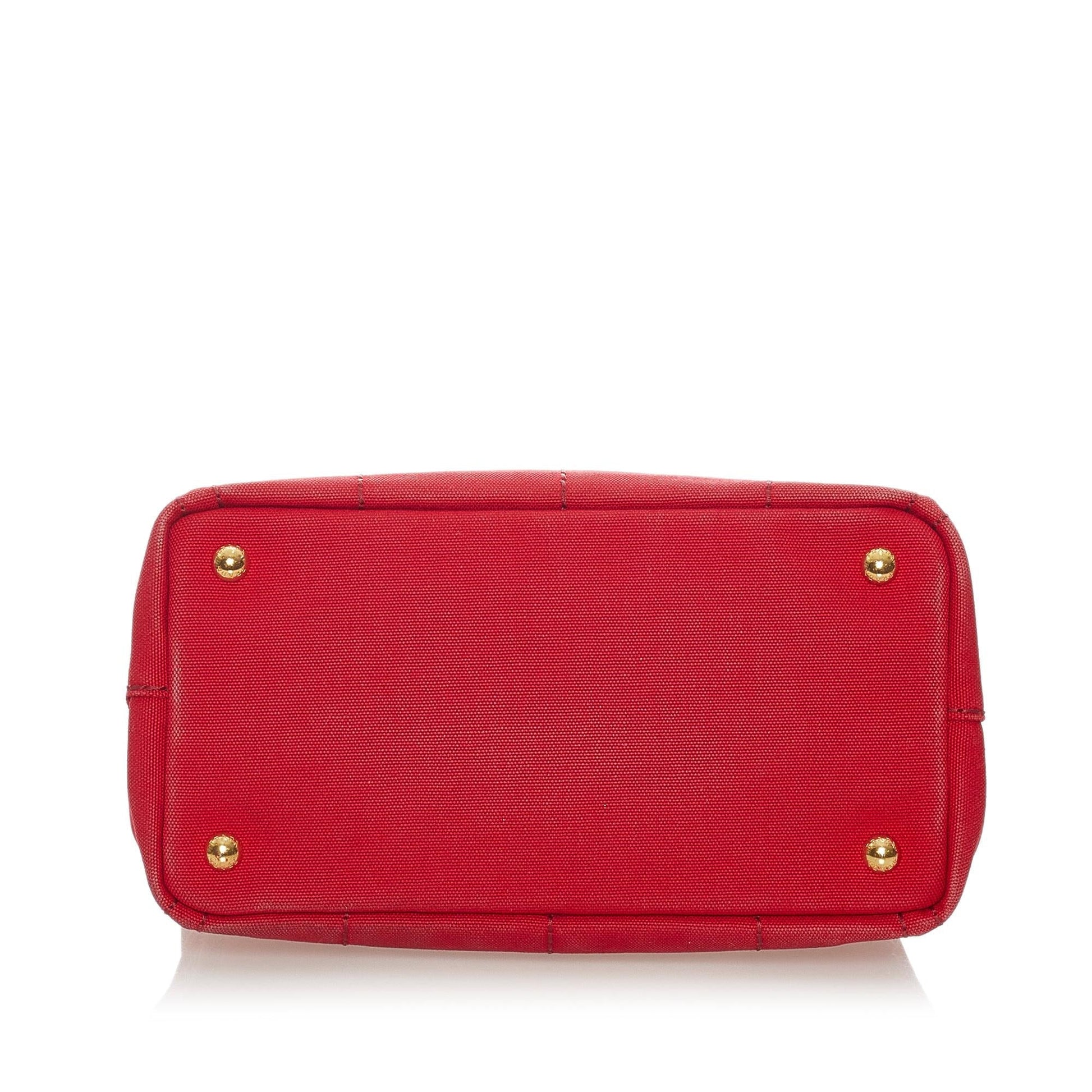 Prada Canapa Logo Canvas Handbag (SHG-28198)