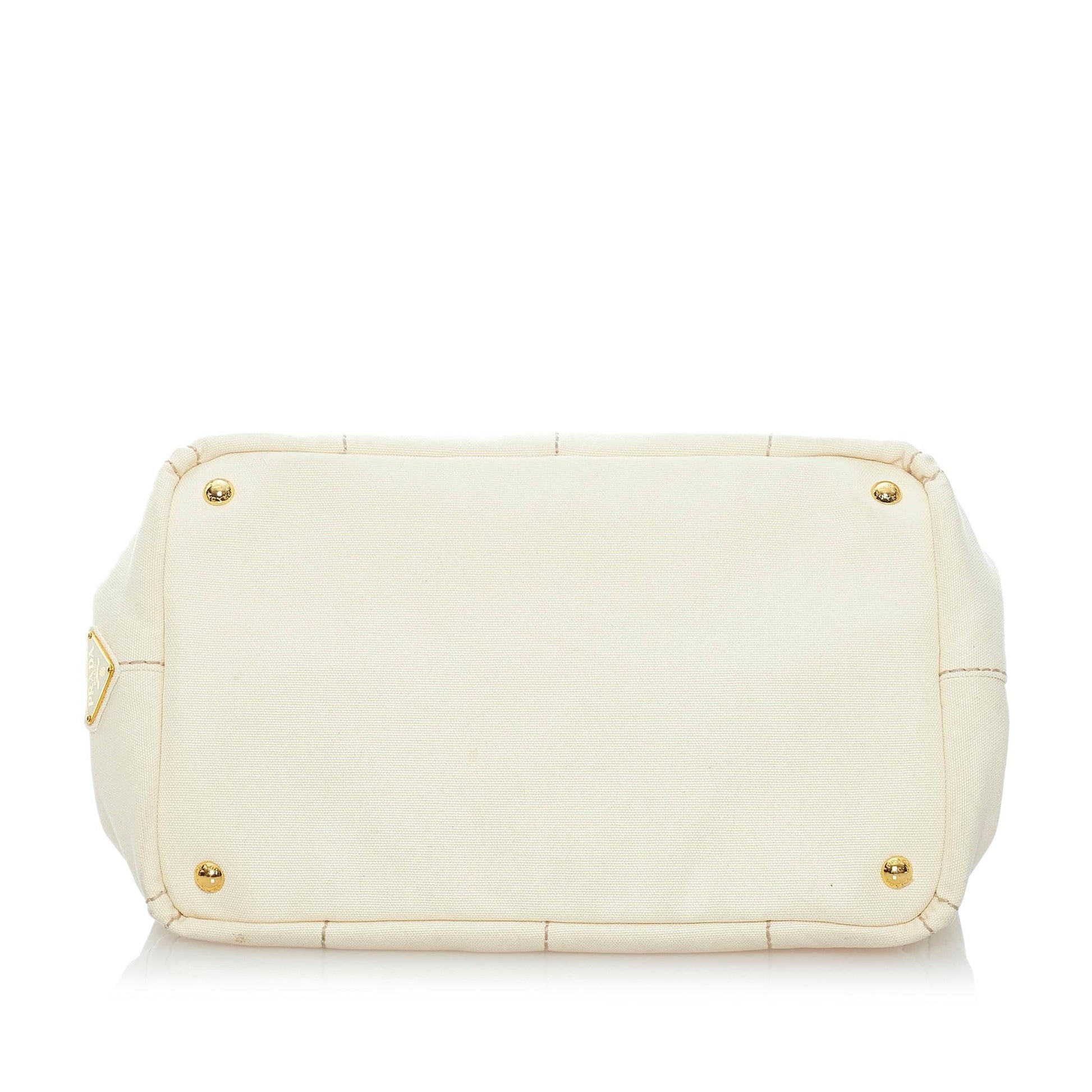 Prada Canapa Logo Canvas Handbag (SHG-32927)