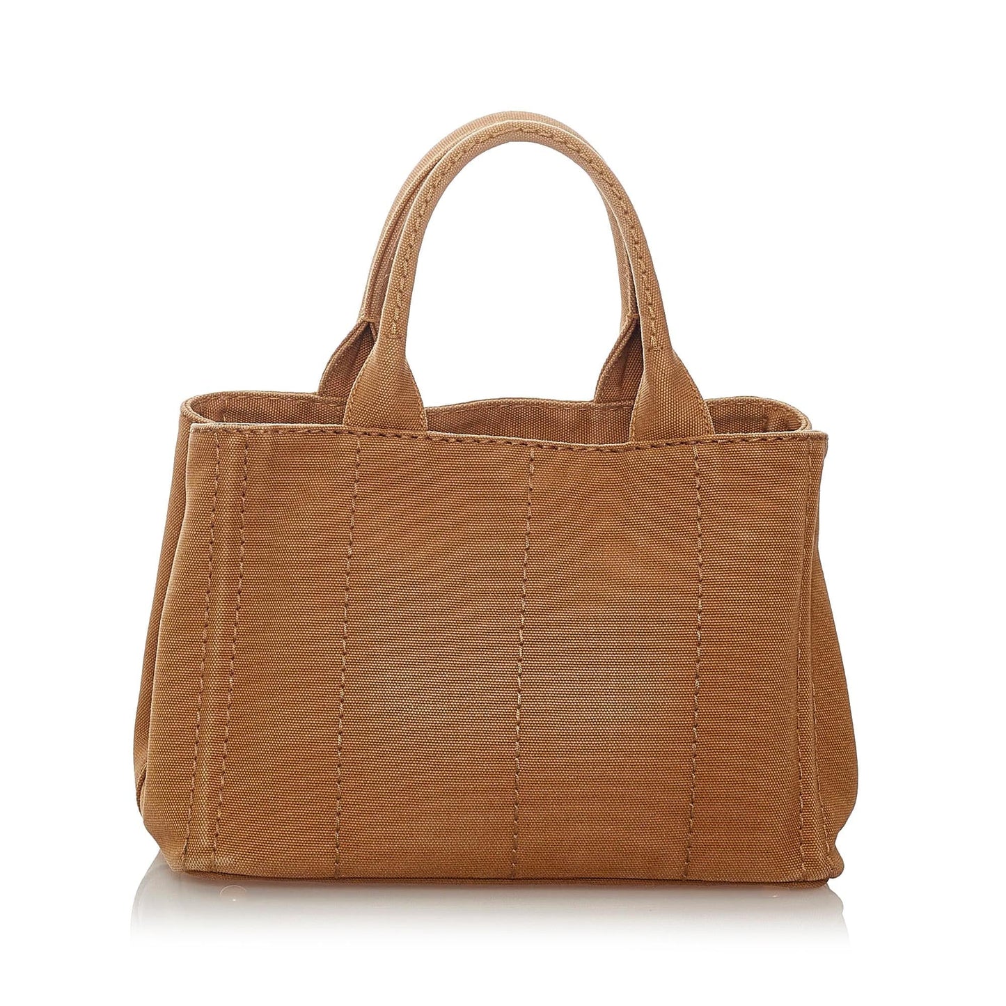 Prada Canapa Logo Canvas Satchel (SHG-27731)