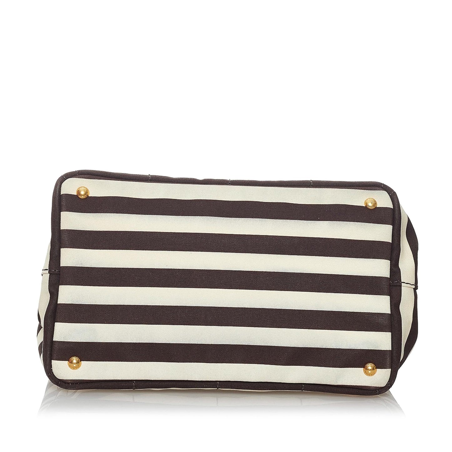 Prada Canapa Logo Canvas Satchel (SHG-30286)