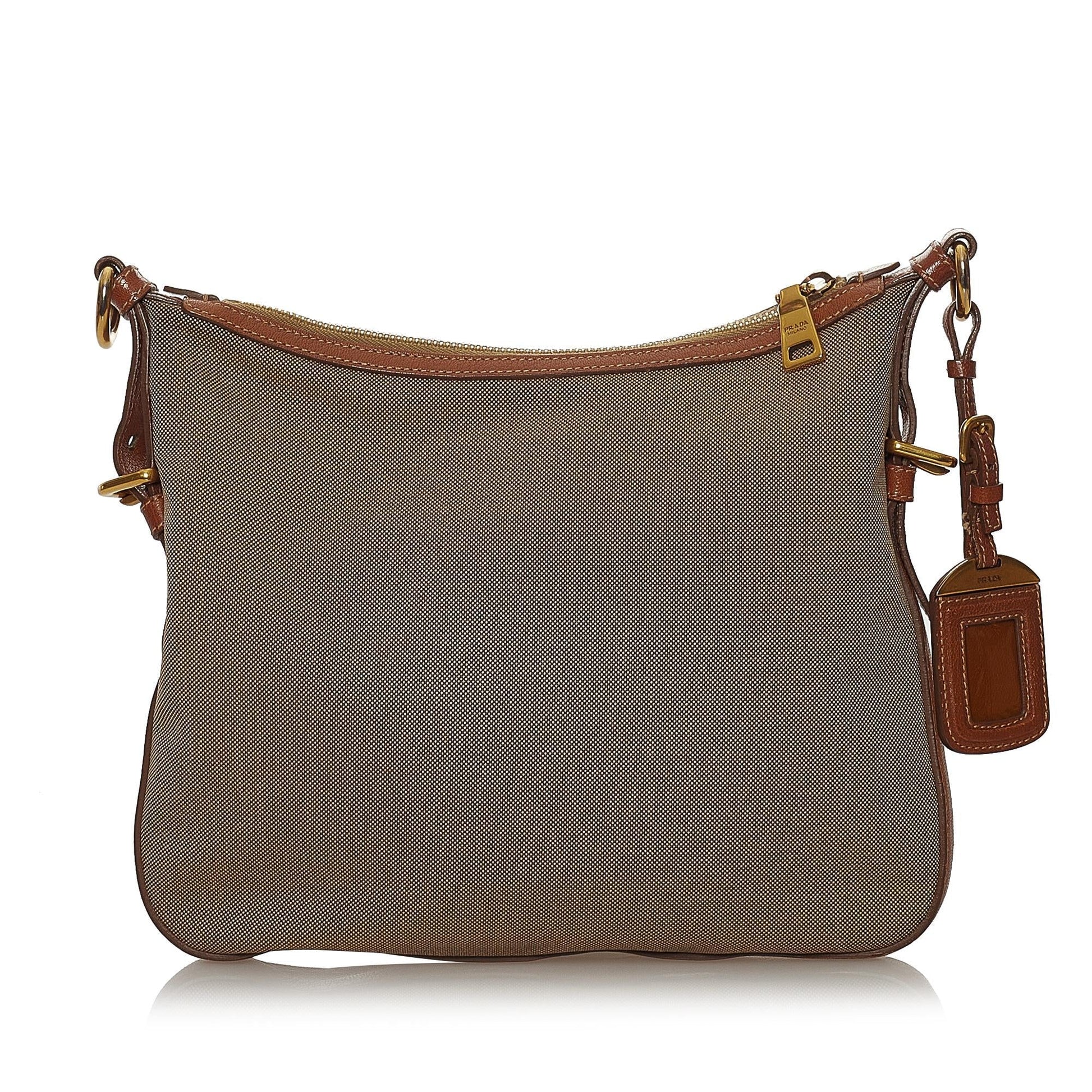Prada Canapa Logo Crossbody Bag (SHG-33238)