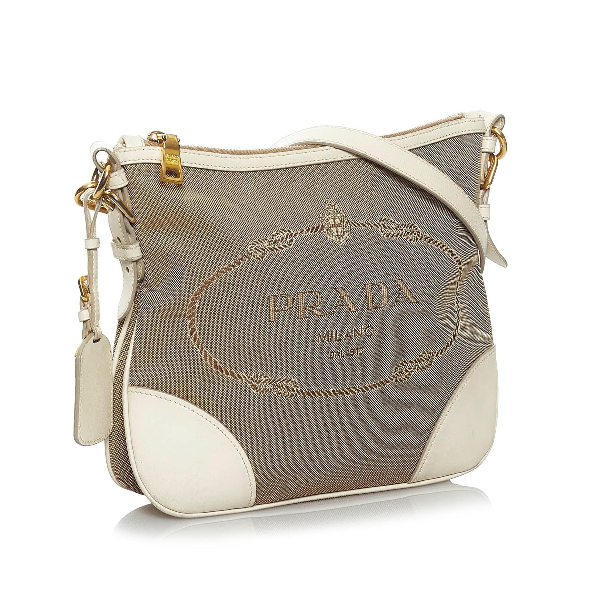Prada Canapa Logo Crossbody Bag (SHG-33696)