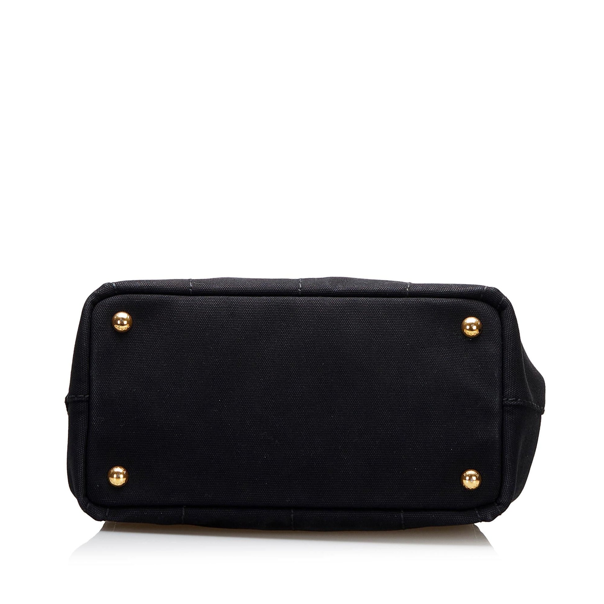 Prada Canapa Logo Handbag (SHG-dWahKa)