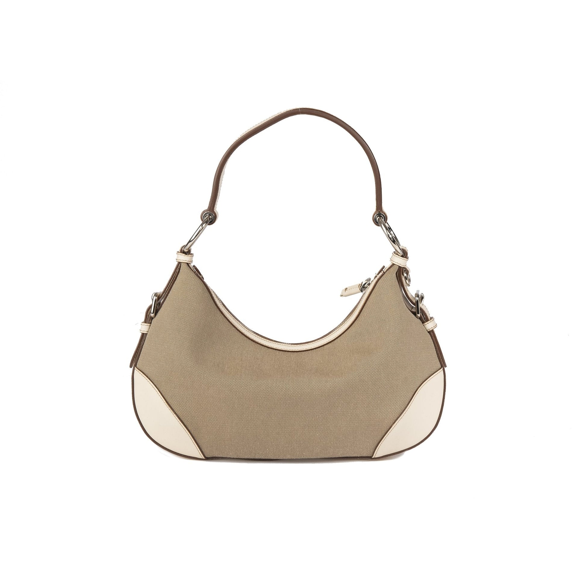 Prada Canapa Logo Hobo