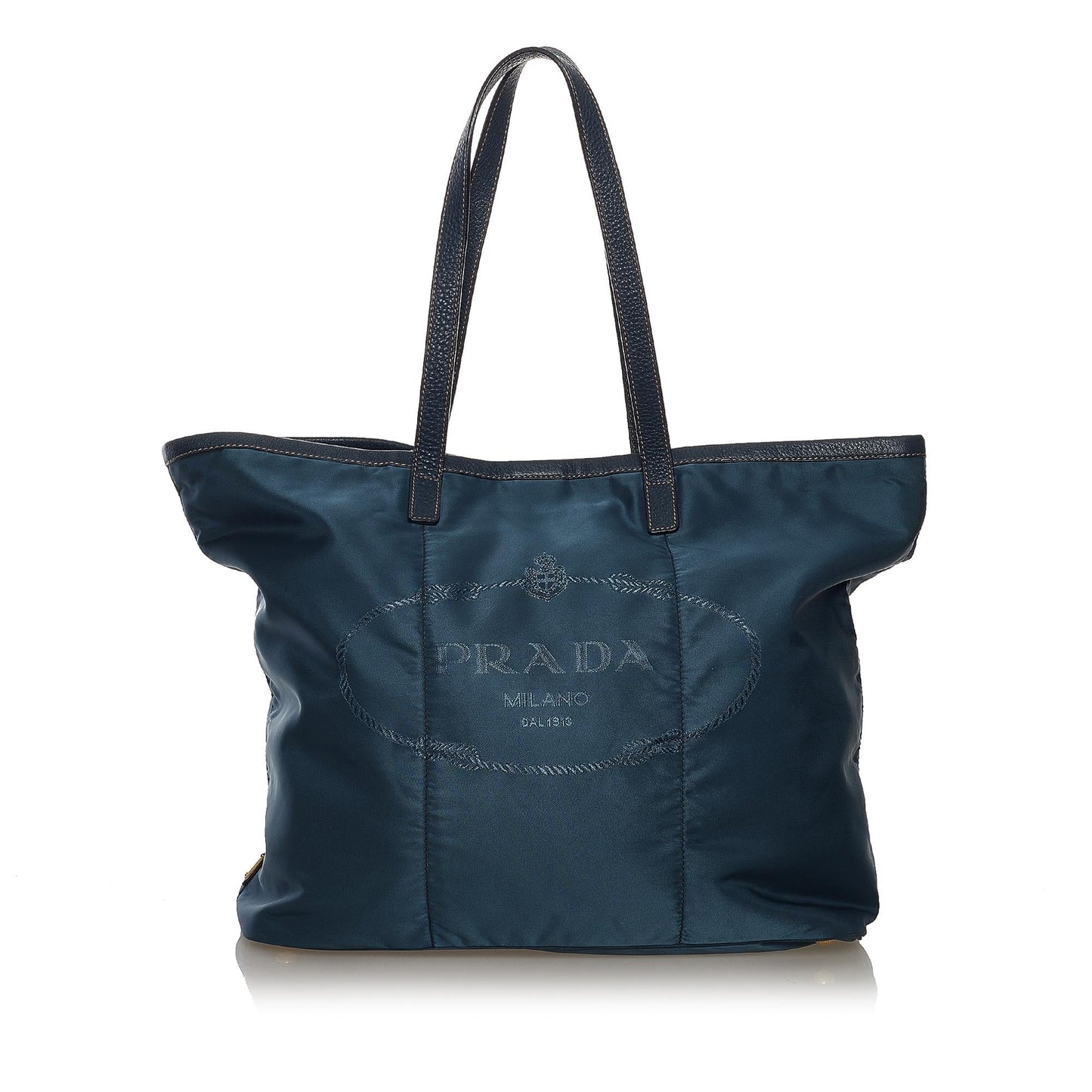 Prada Canapa Logo Nylon Tote Bag (SHG-34083)