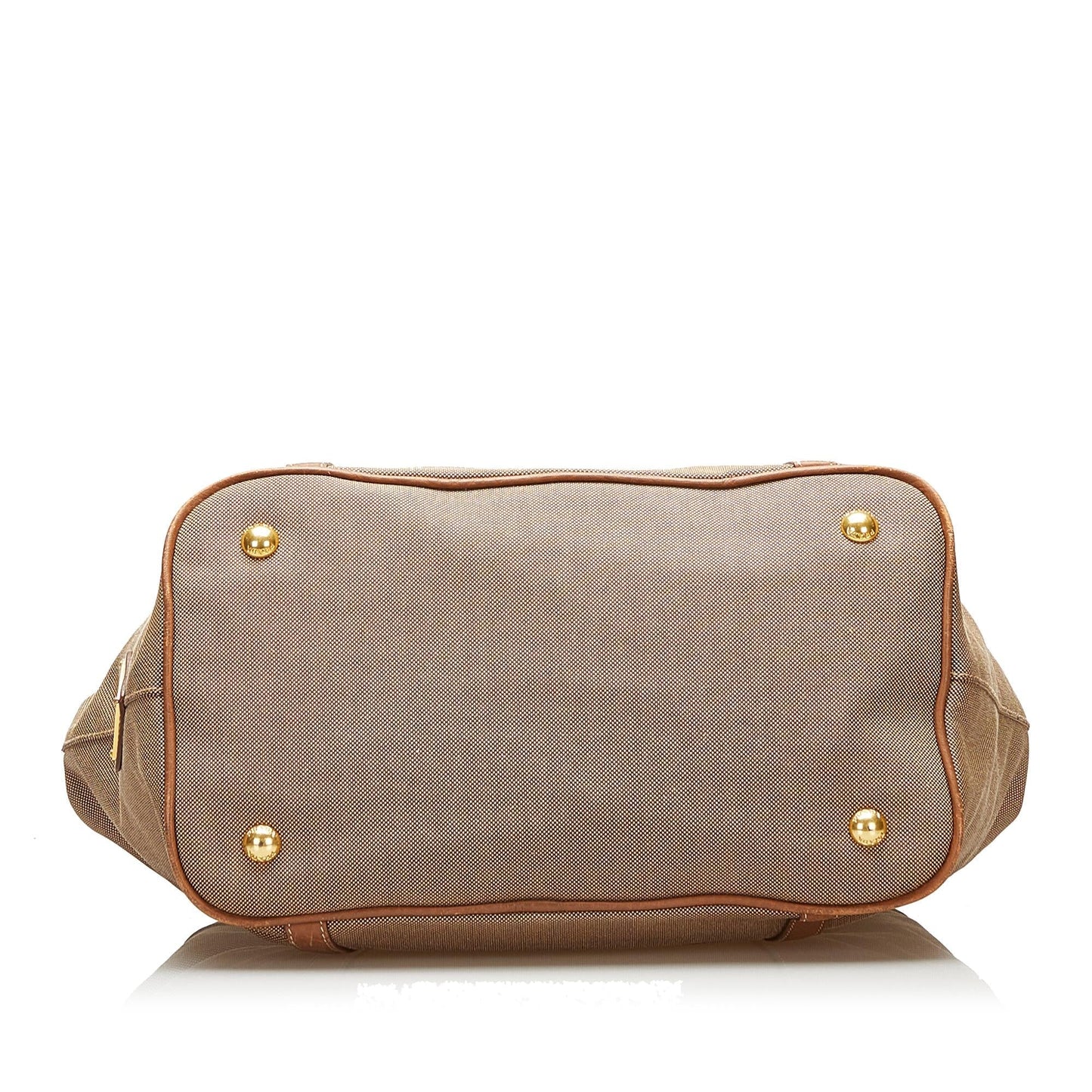 Prada Canapa Logo Satchel (SHG-35397)