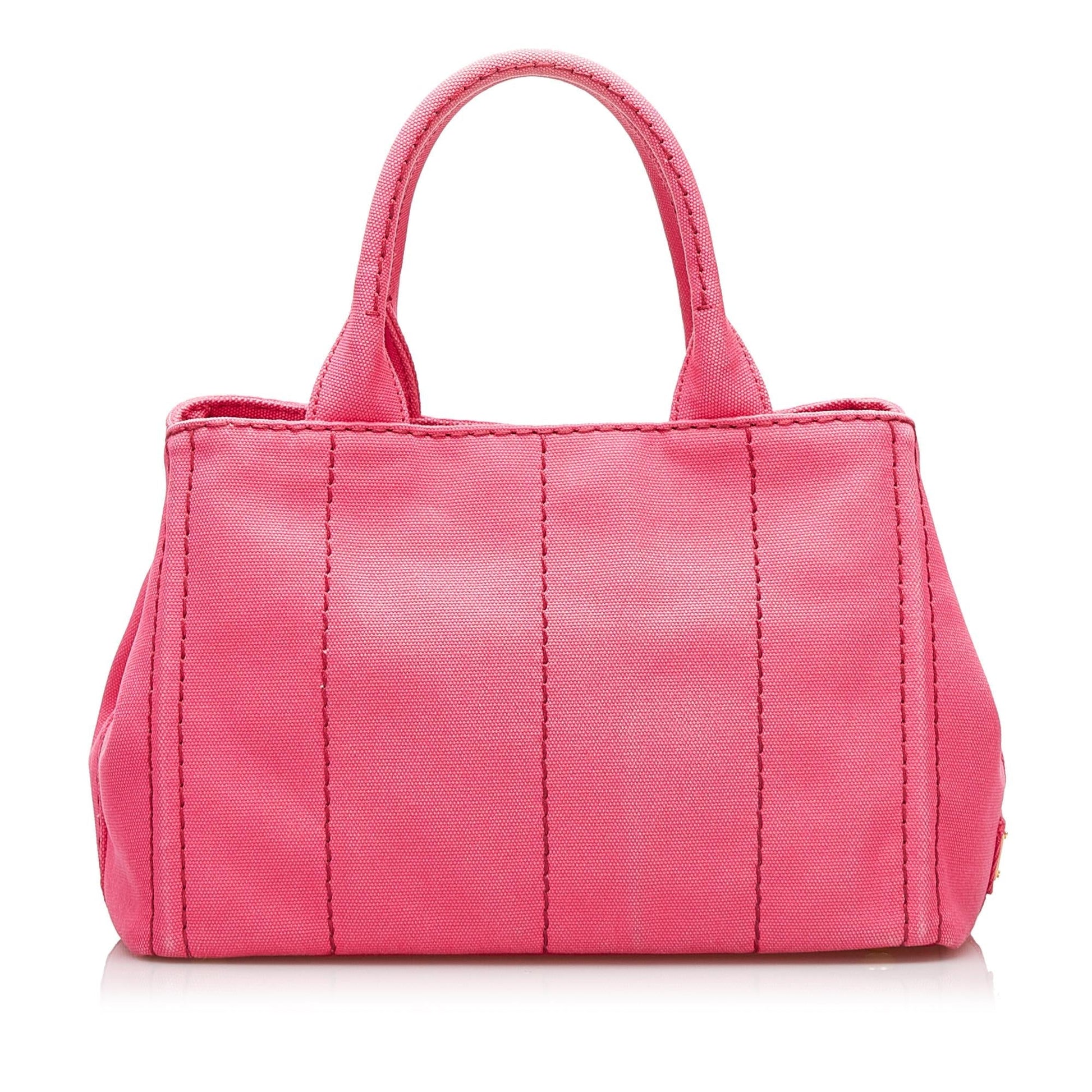 Prada Canapa Logo Satchel (SHG-35491)