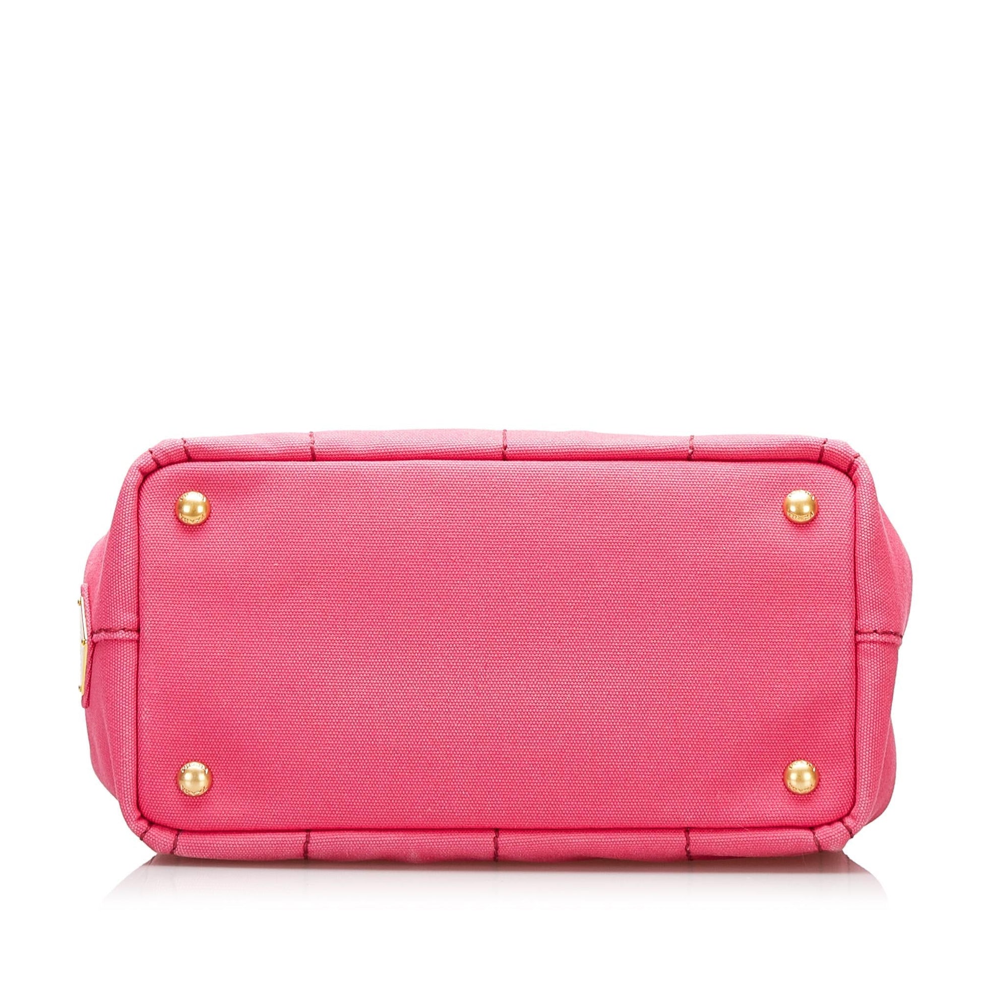 Prada Canapa Logo Satchel (SHG-35491)