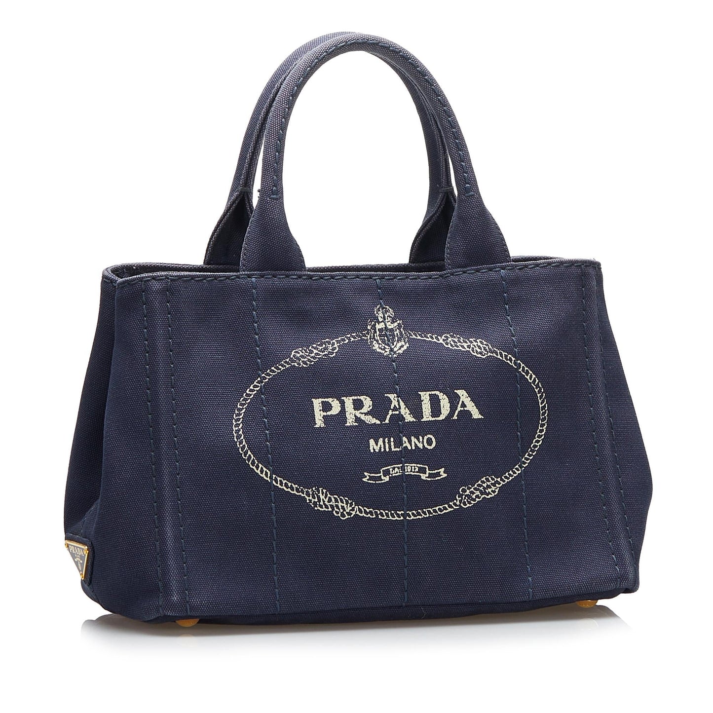 Prada Canapa Logo Satchel (SHG-37748)