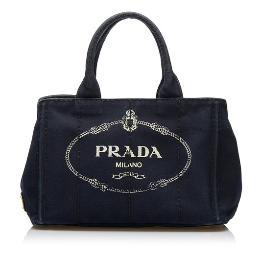 Prada Canapa Logo Satchel (SHG-MmCtYm)