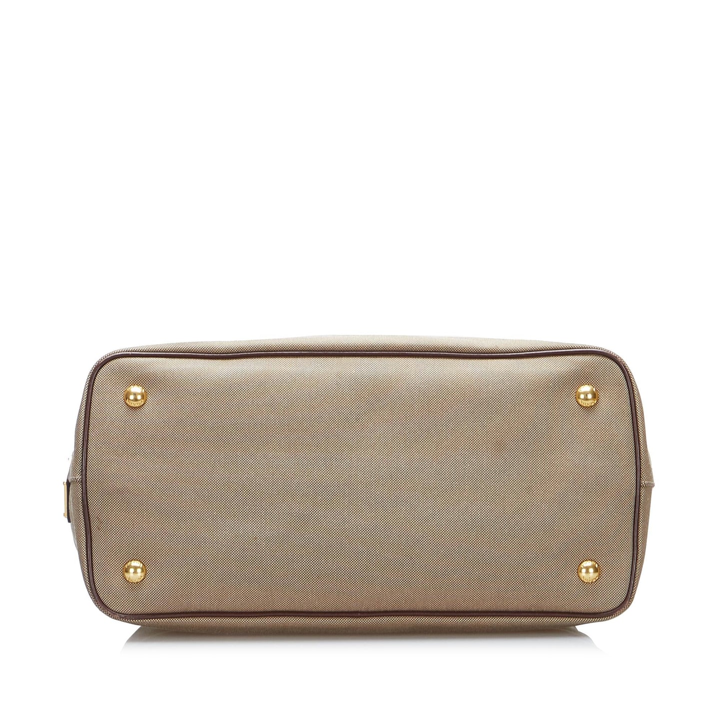 Prada Canapa Logo Satchel (SHG-iV35jz)