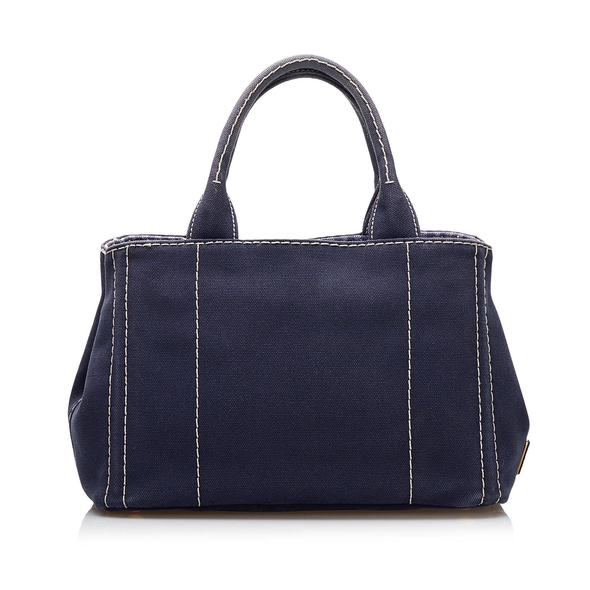 Prada Canapa Logo Satchel (SHG-8BU1oV)