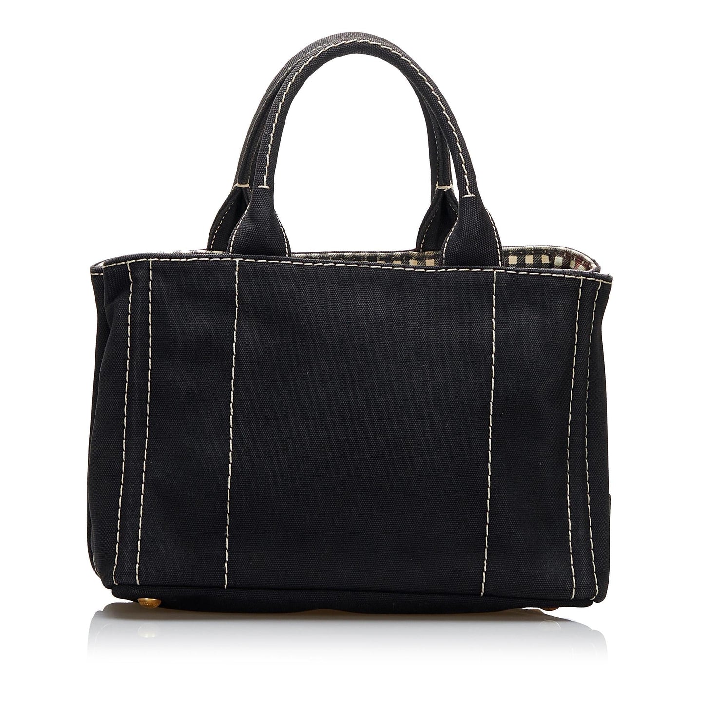 Prada Canapa Logo Satchel (SHG-dC8WAG)