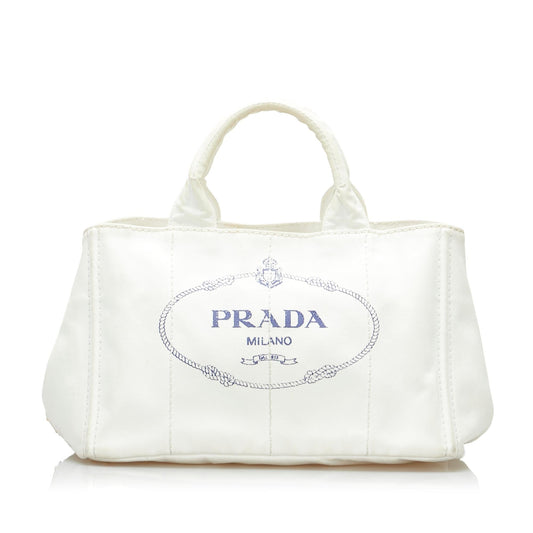 Prada Canapa Logo Satchel (SHG-OJ00DO)