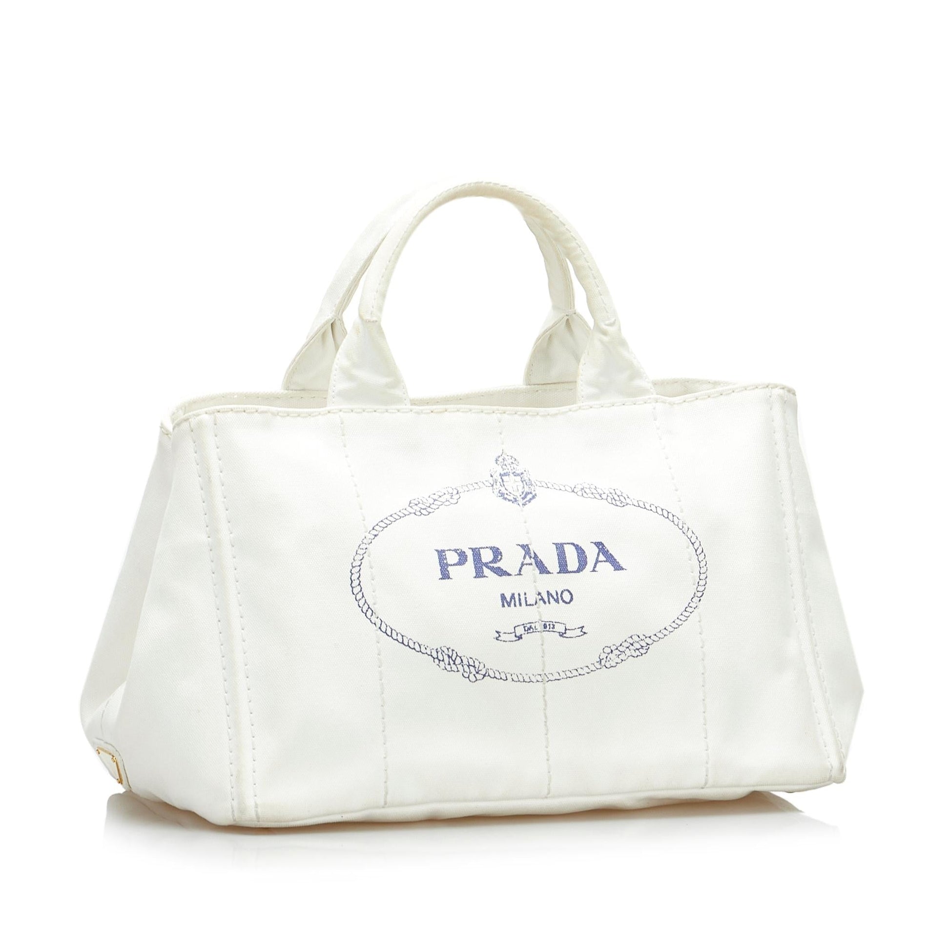 Prada Canapa Logo Satchel (SHG-OJ00DO)