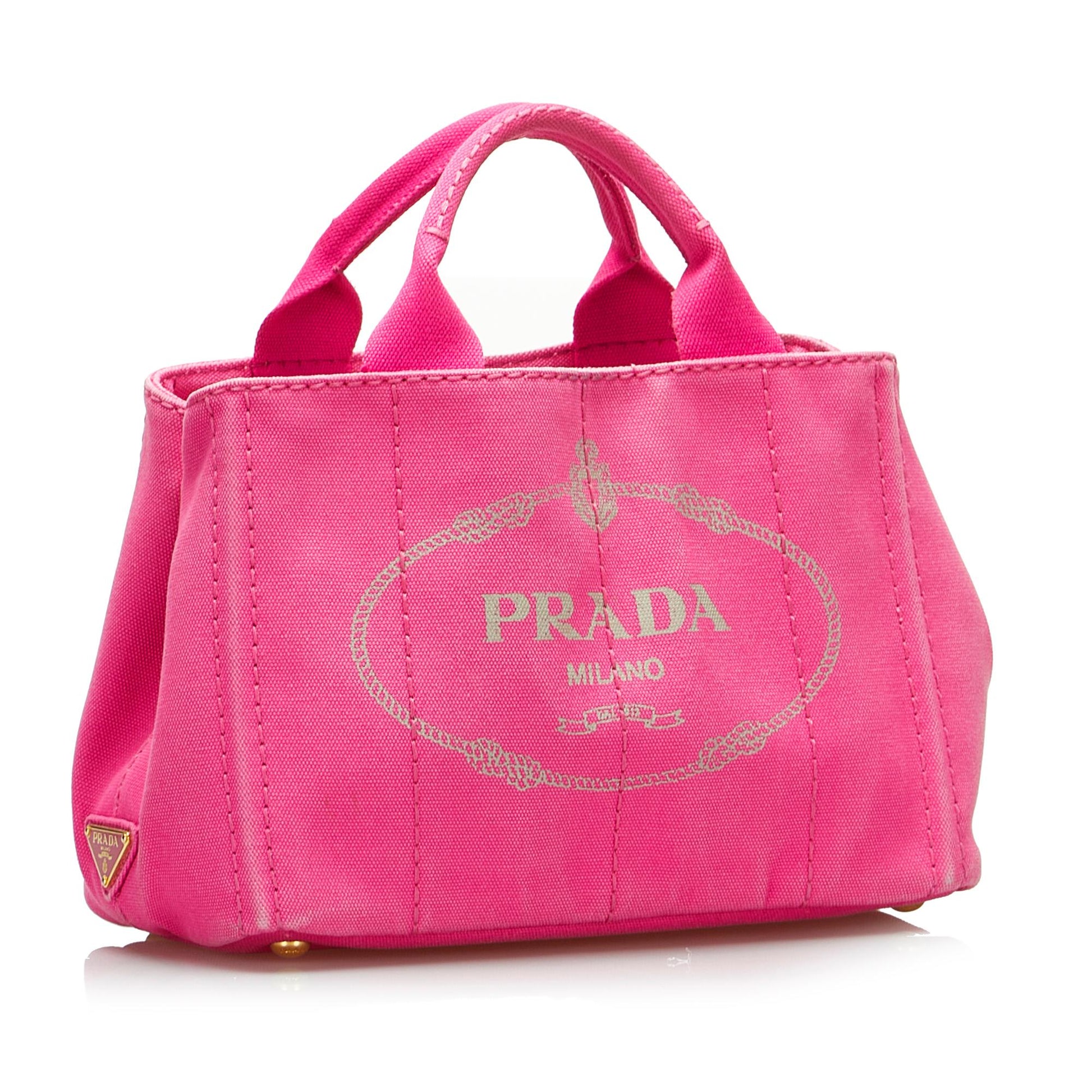 Prada Canapa Logo Satchel (SHG-Lx3hLM)