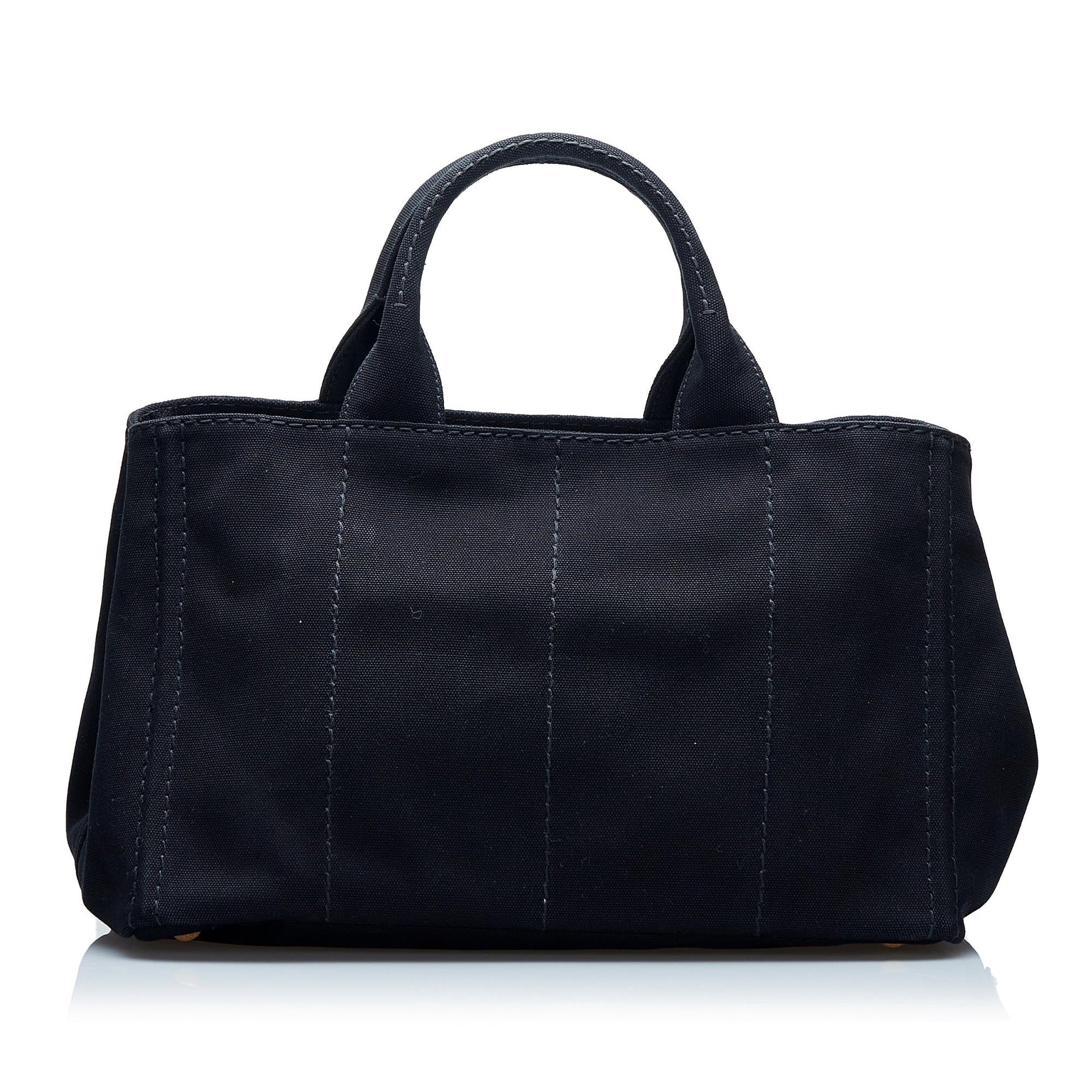 Prada Canapa Logo Satchel (SHG-h2qFmb)