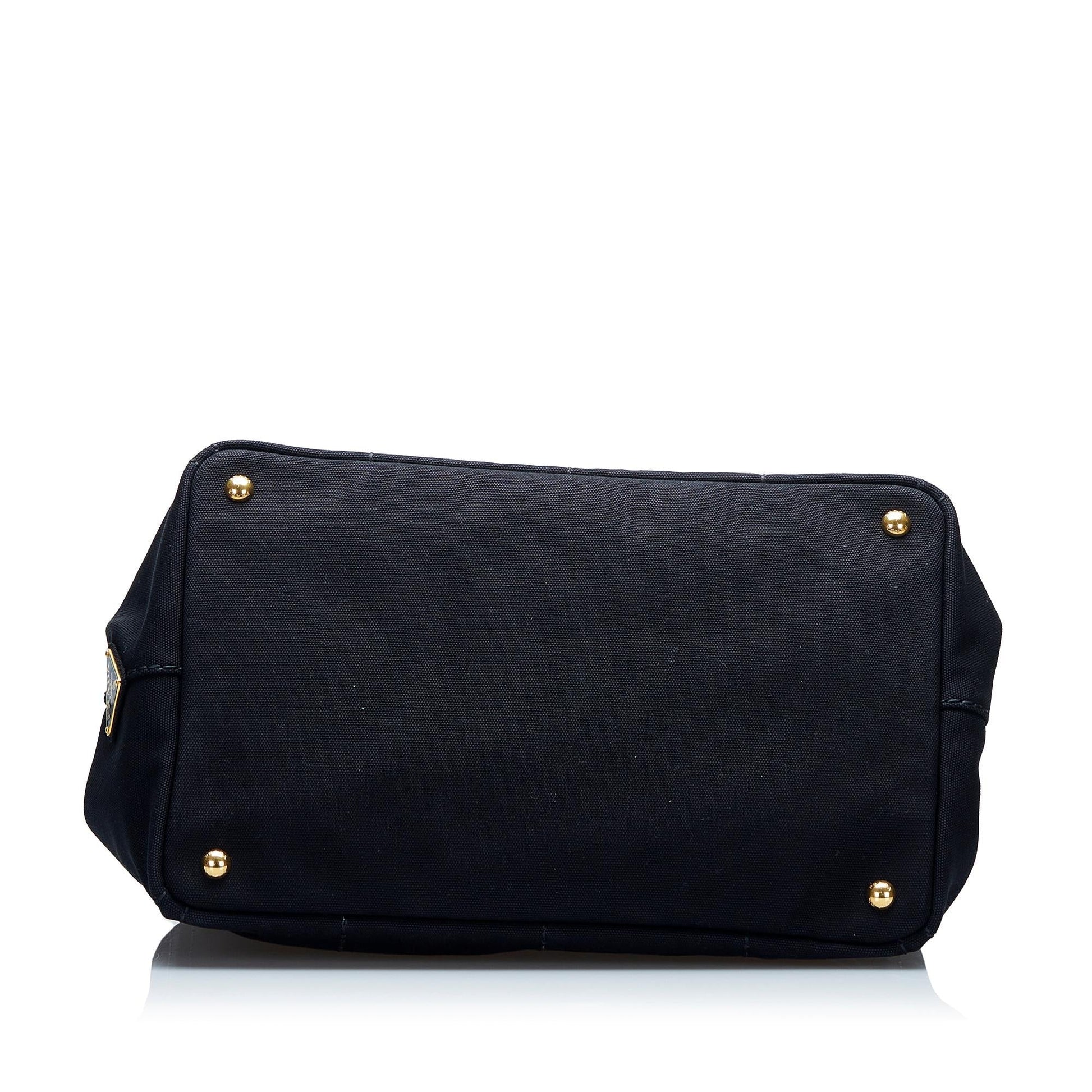 Prada Canapa Logo Satchel (SHG-h2qFmb)