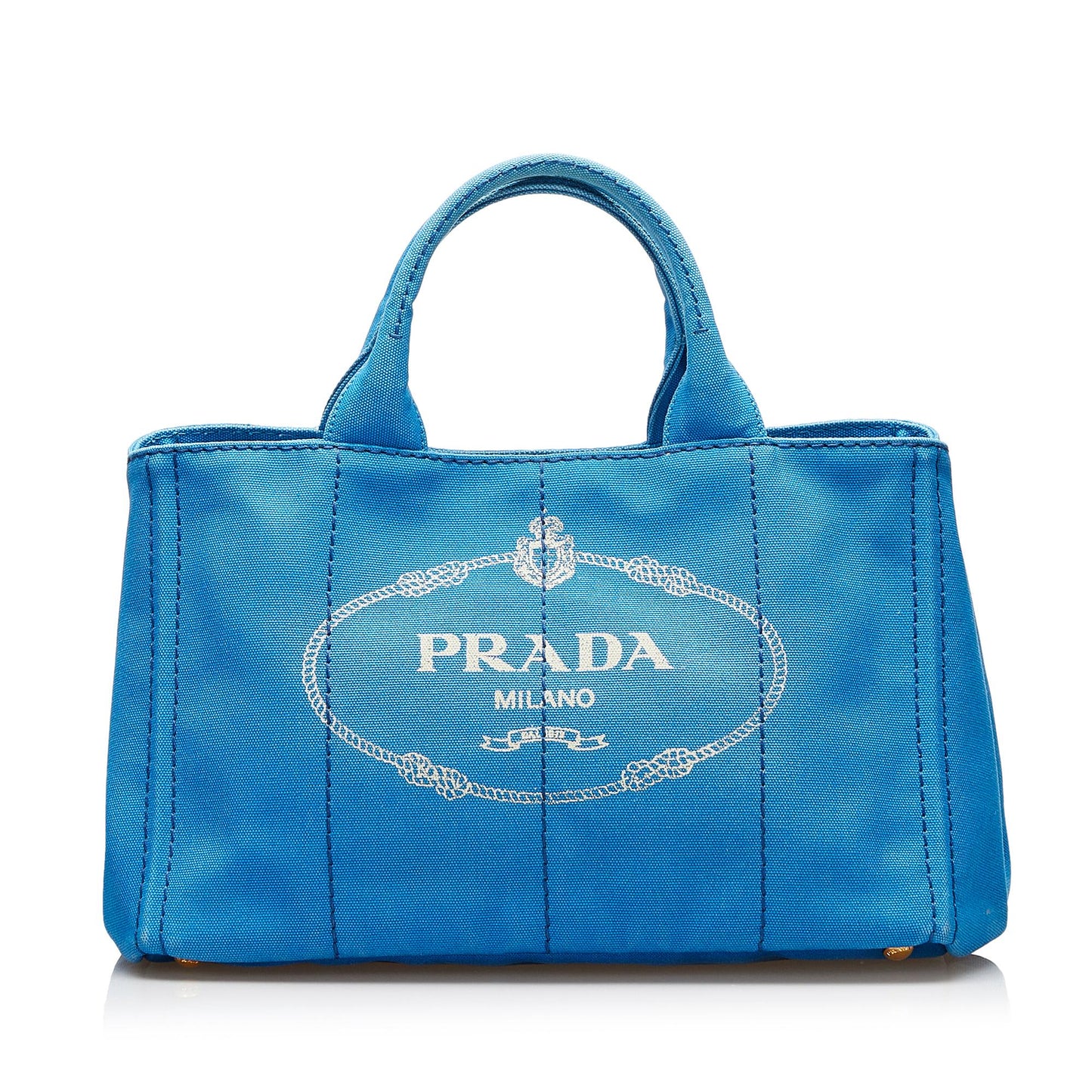 Prada Canapa Logo Satchel (SHG-m6mmIw)