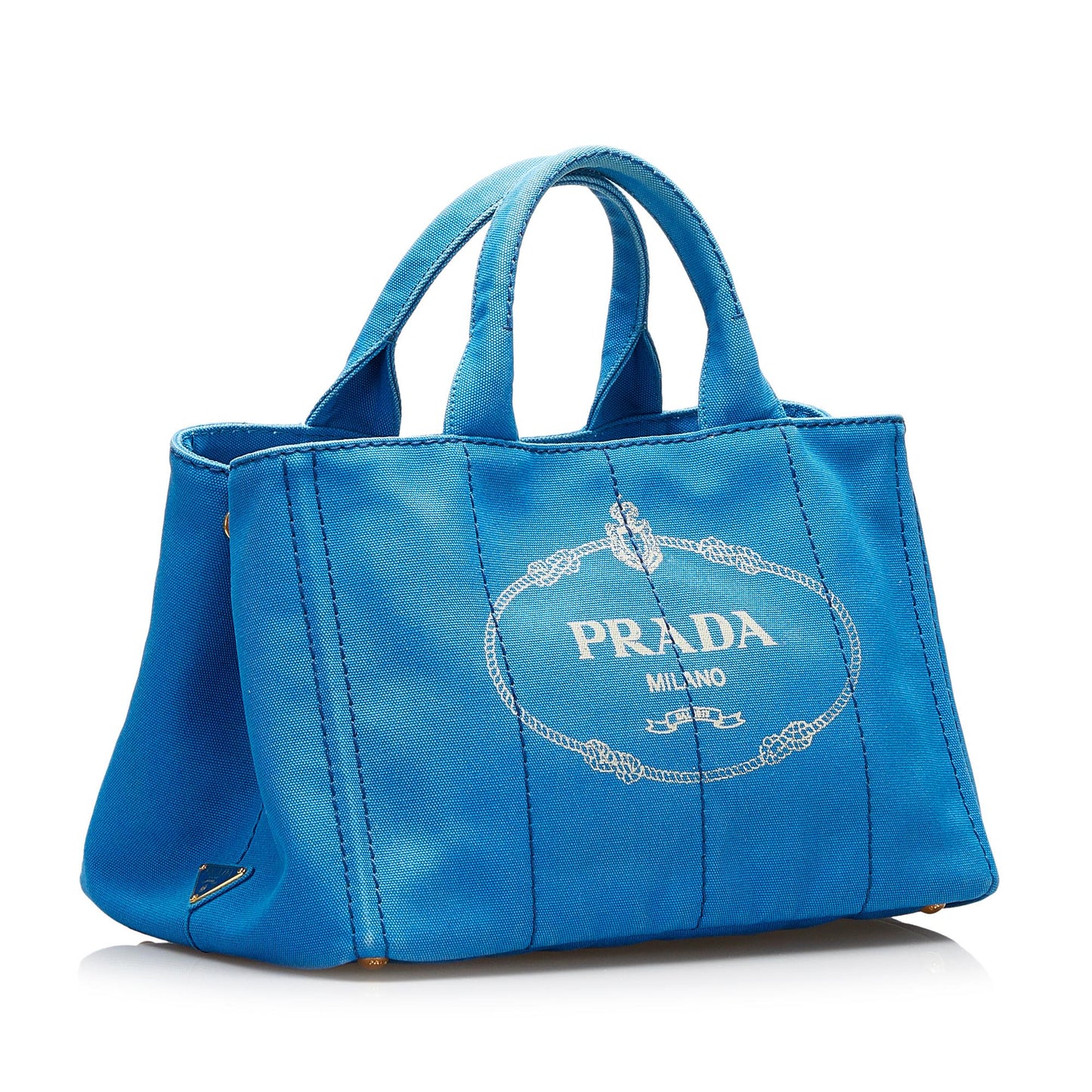 Prada Canapa Logo Satchel (SHG-m6mmIw)