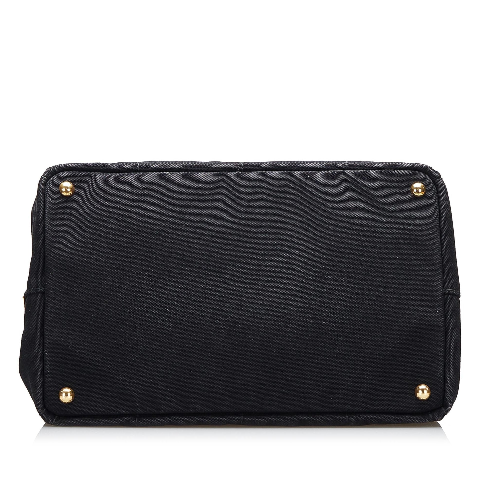 Prada Canapa Logo Satchel (SHG-KyzRBe)