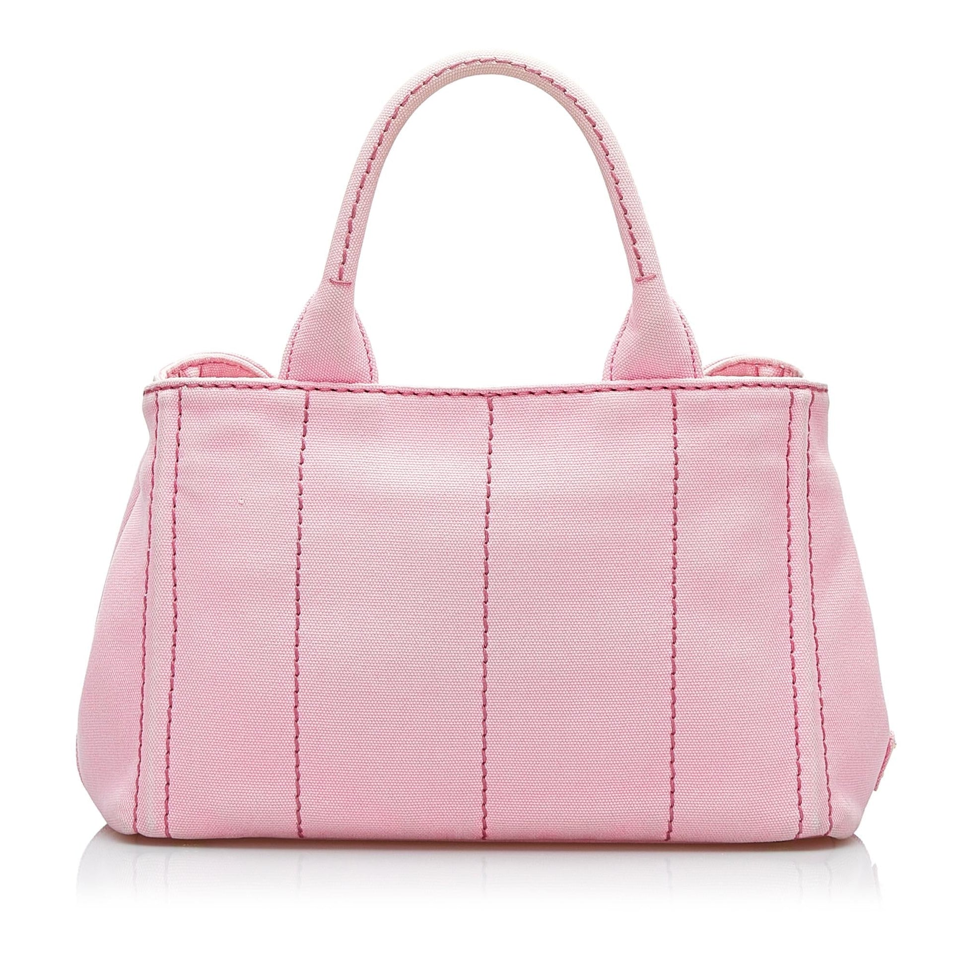 Prada Canapa Logo Satchel (SHG-oroDew)